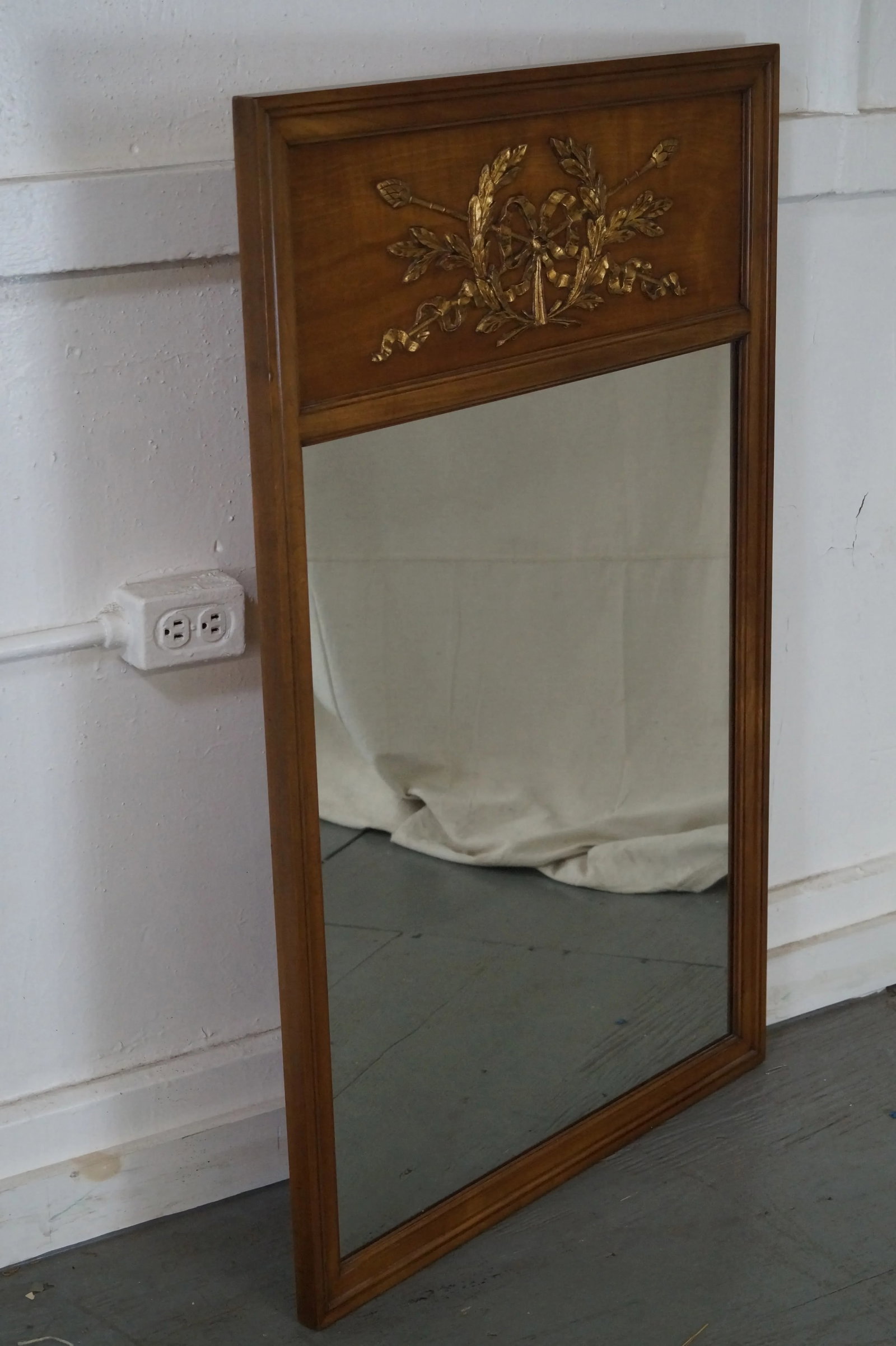 Kindel Belvedere French Louis XV Style Trumeau Mirror - 10