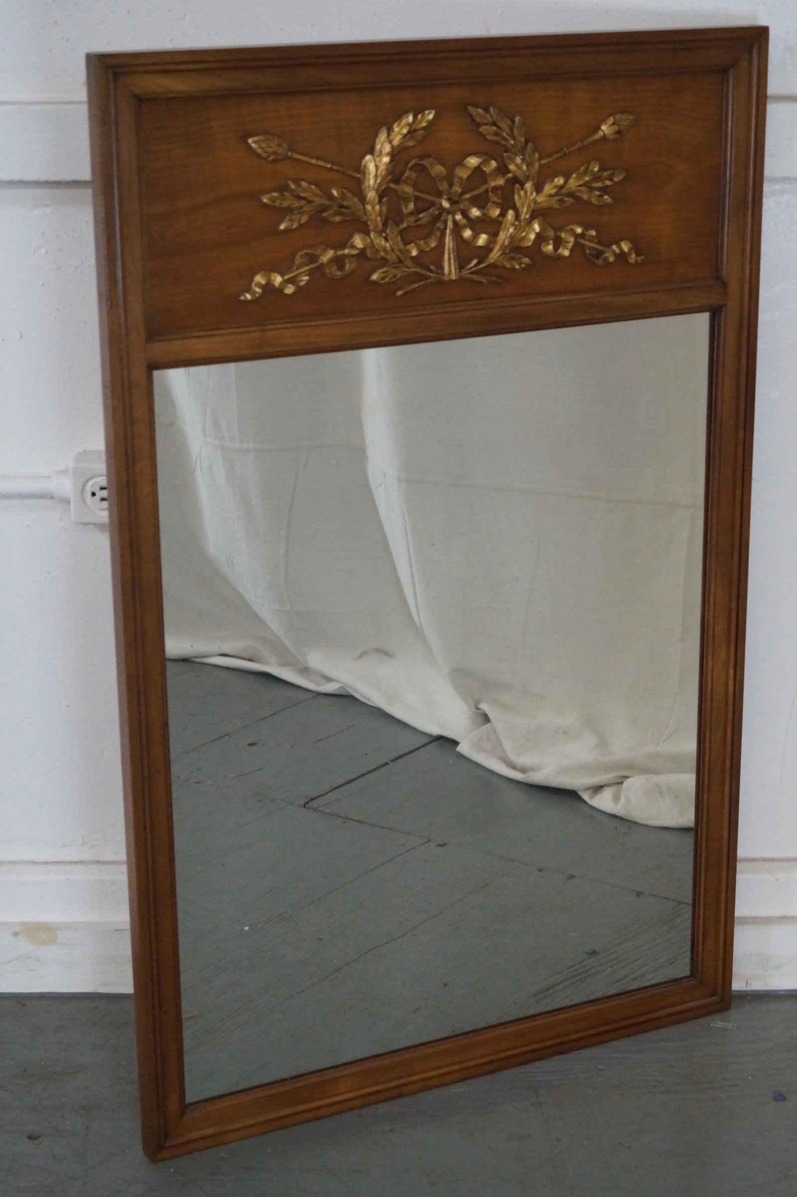 Kindel Belvedere French Louis XV Style Trumeau Mirror - 2