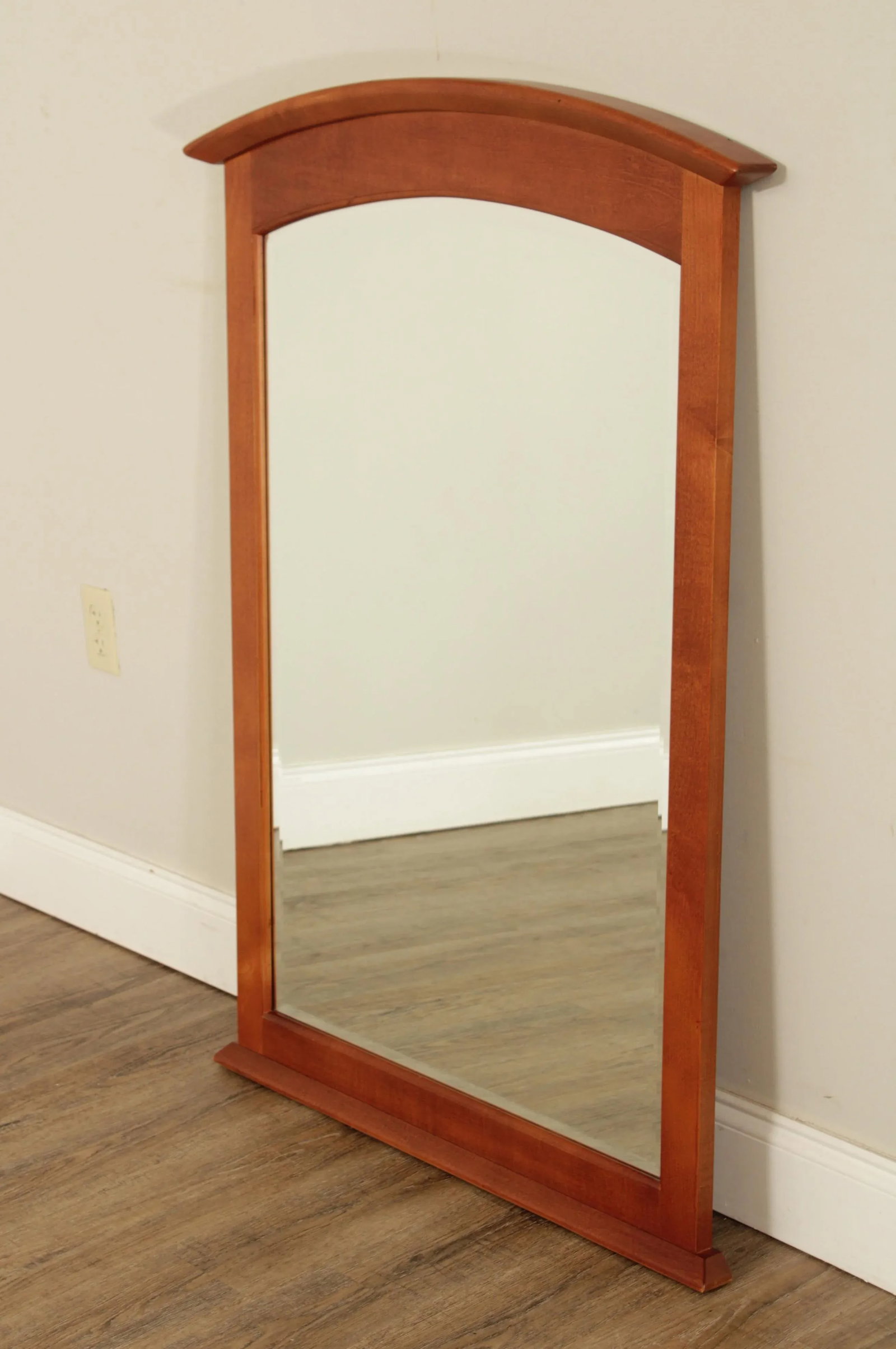 Thomasville 'Impressions' Cherry Arts & Crafts Style Wall Mirror - 3