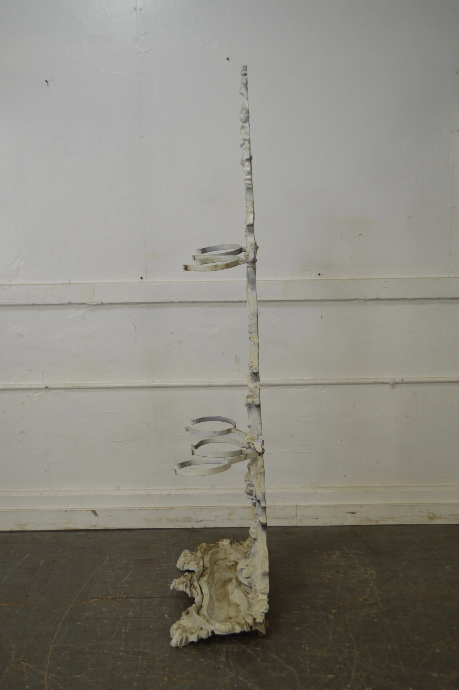Antique 19th Century Victorian Cast Iron Hall Stand - 10