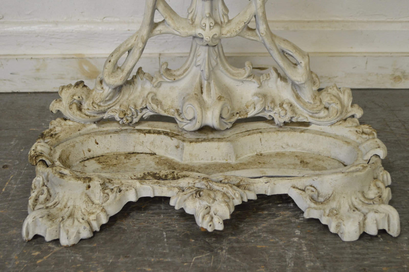Antique 19th Century Victorian Cast Iron Hall Stand - 7