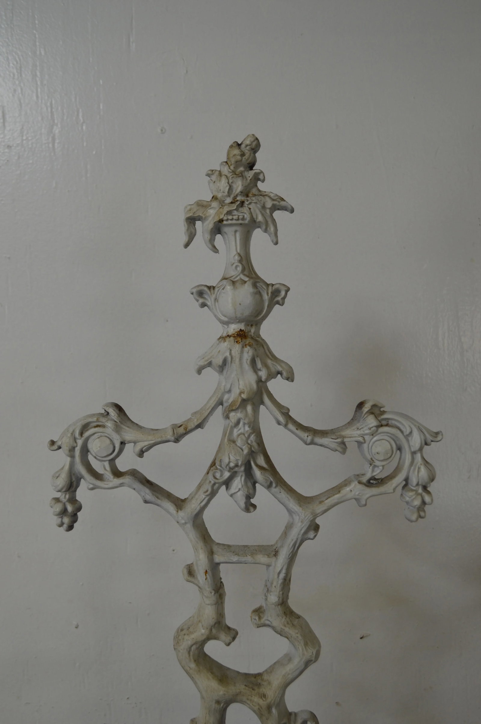 Antique 19th Century Victorian Cast Iron Hall Stand - 9