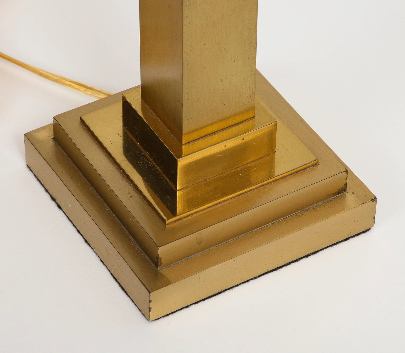 Pair of Belgian Brass Table Lamps - 8