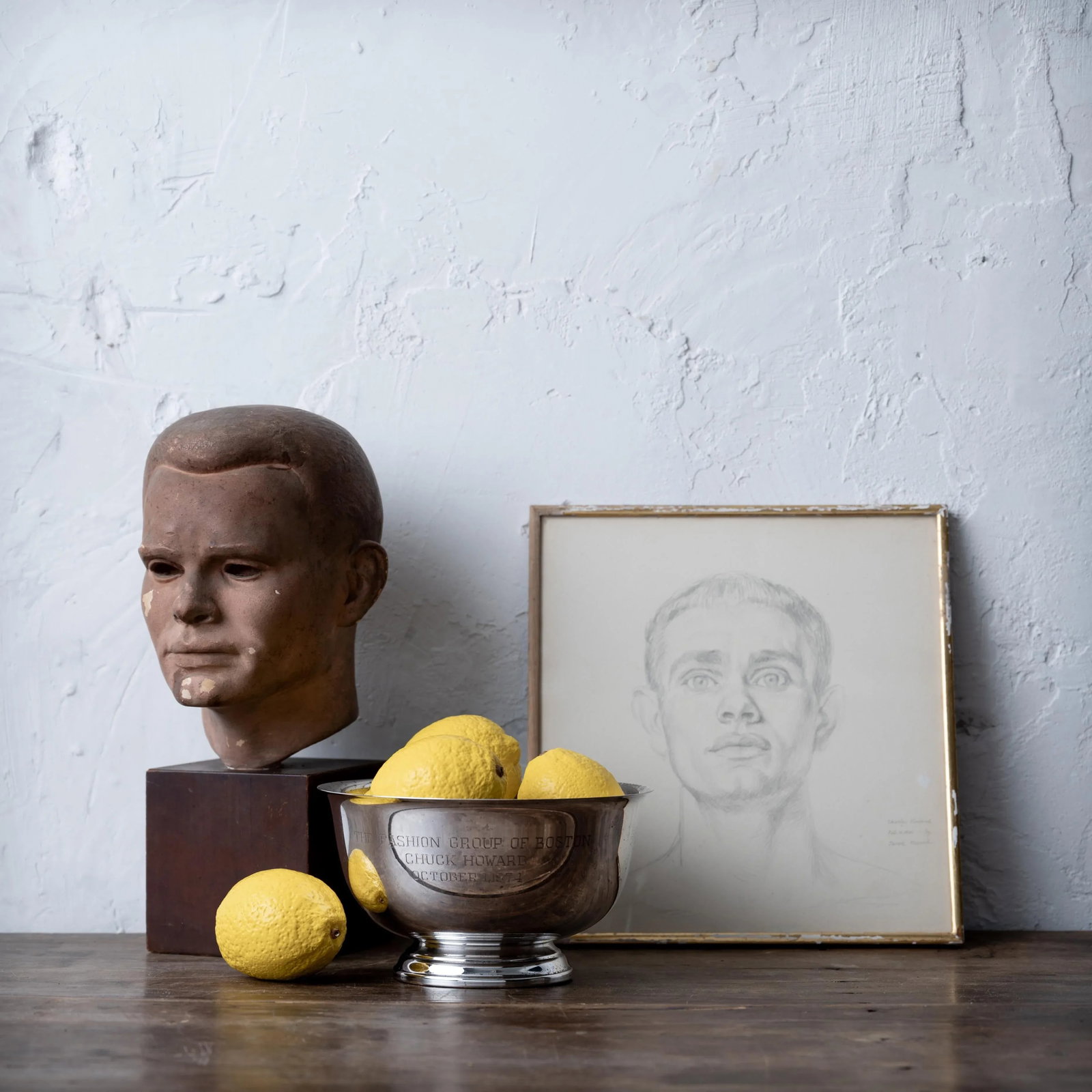Jared French Portrait Bust of Chuck Howard - 2