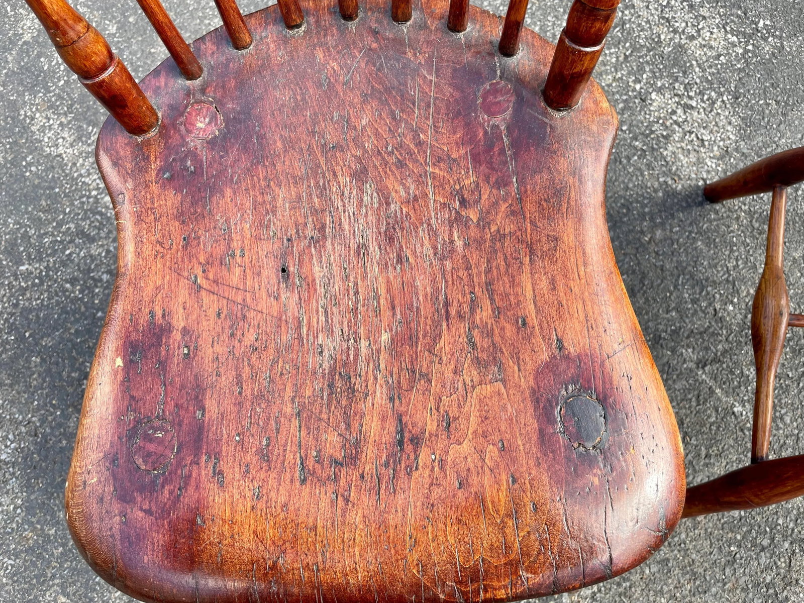 Antique Fan Back Windsor Chairs - Set of 2 - 8
