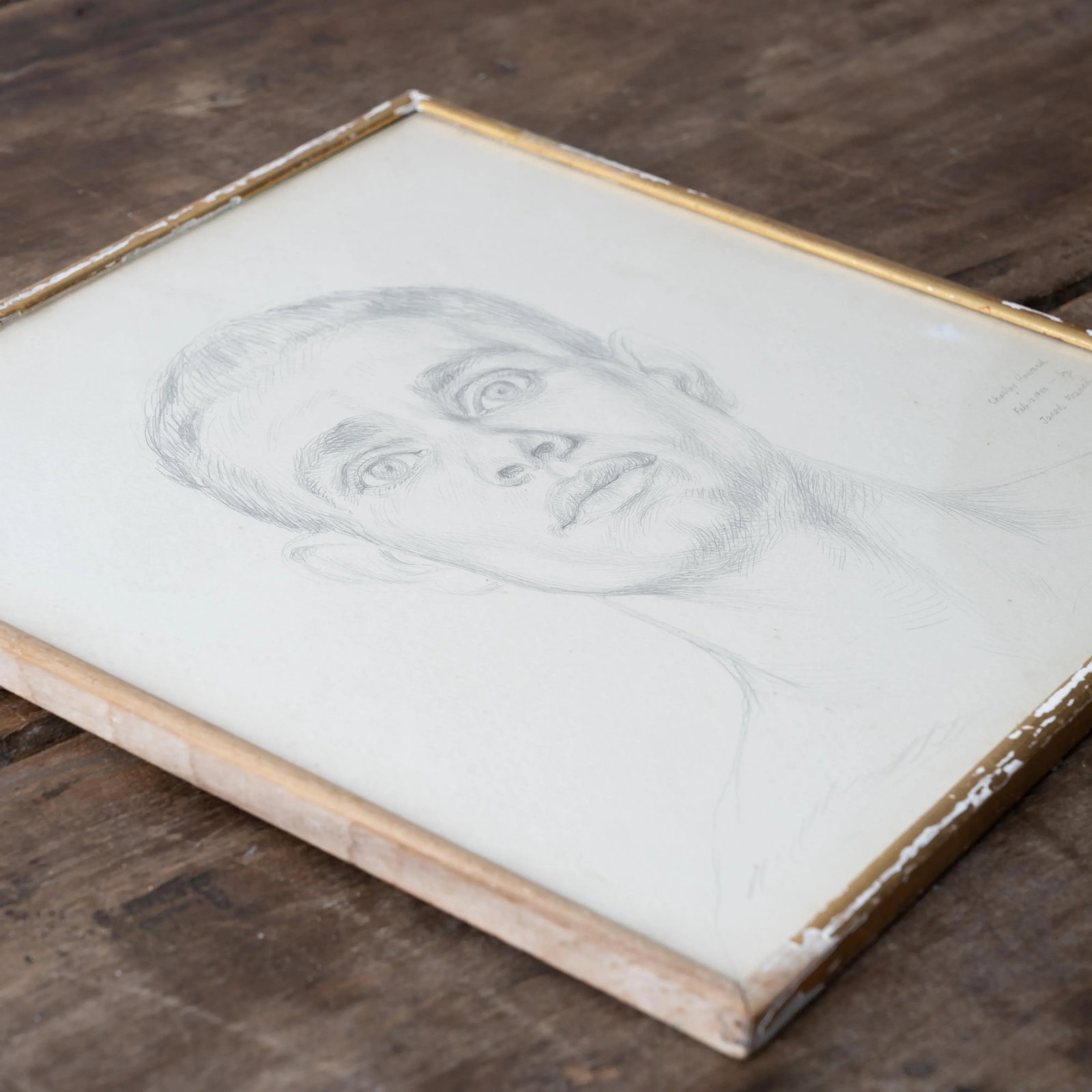 Jared French Portrait Sketch of Chuck Howard - 4