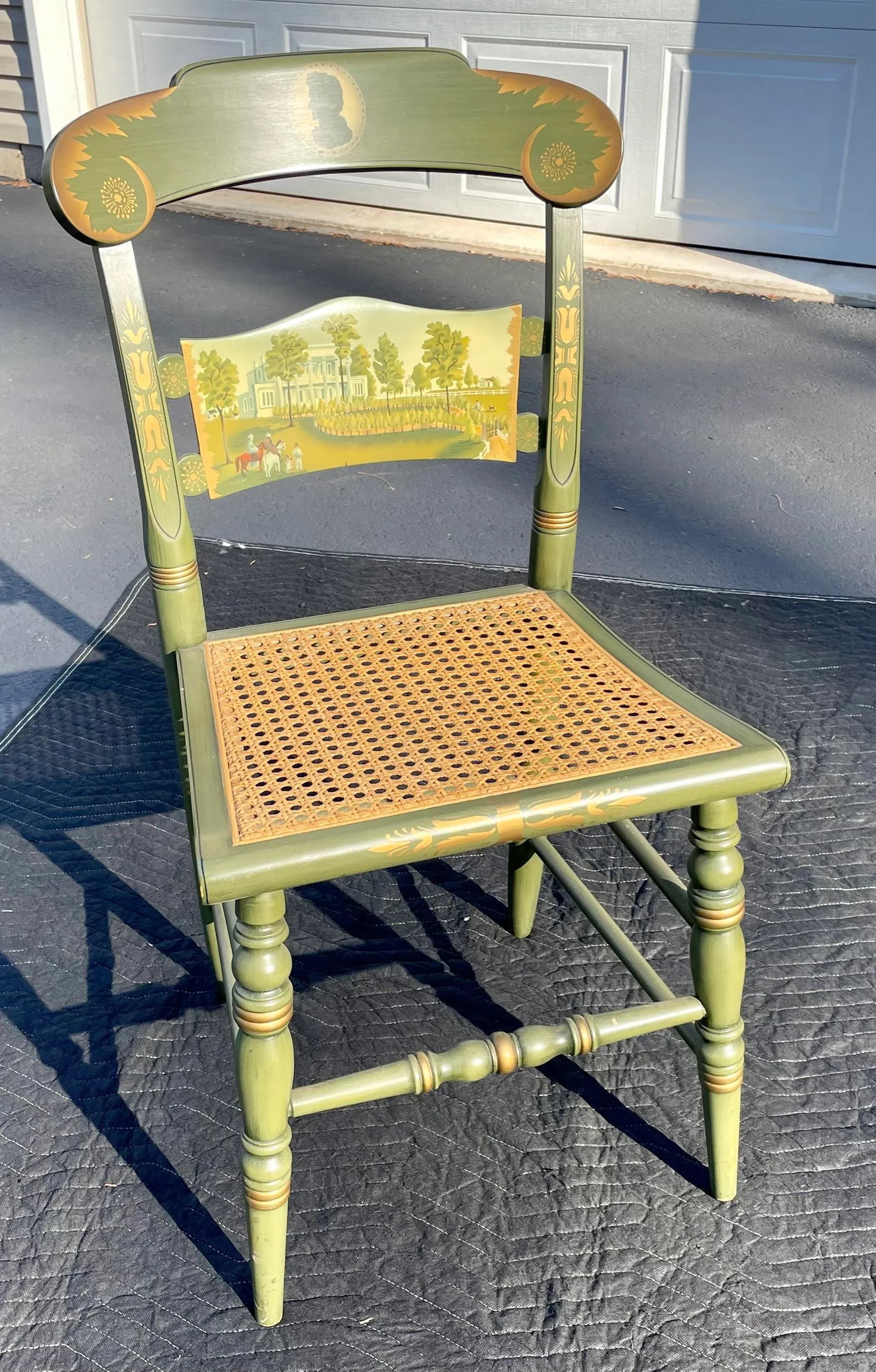 L. Hitchcock Chair Company Andrew Jackson's Hermitage Limited Edition Side Chair - 12