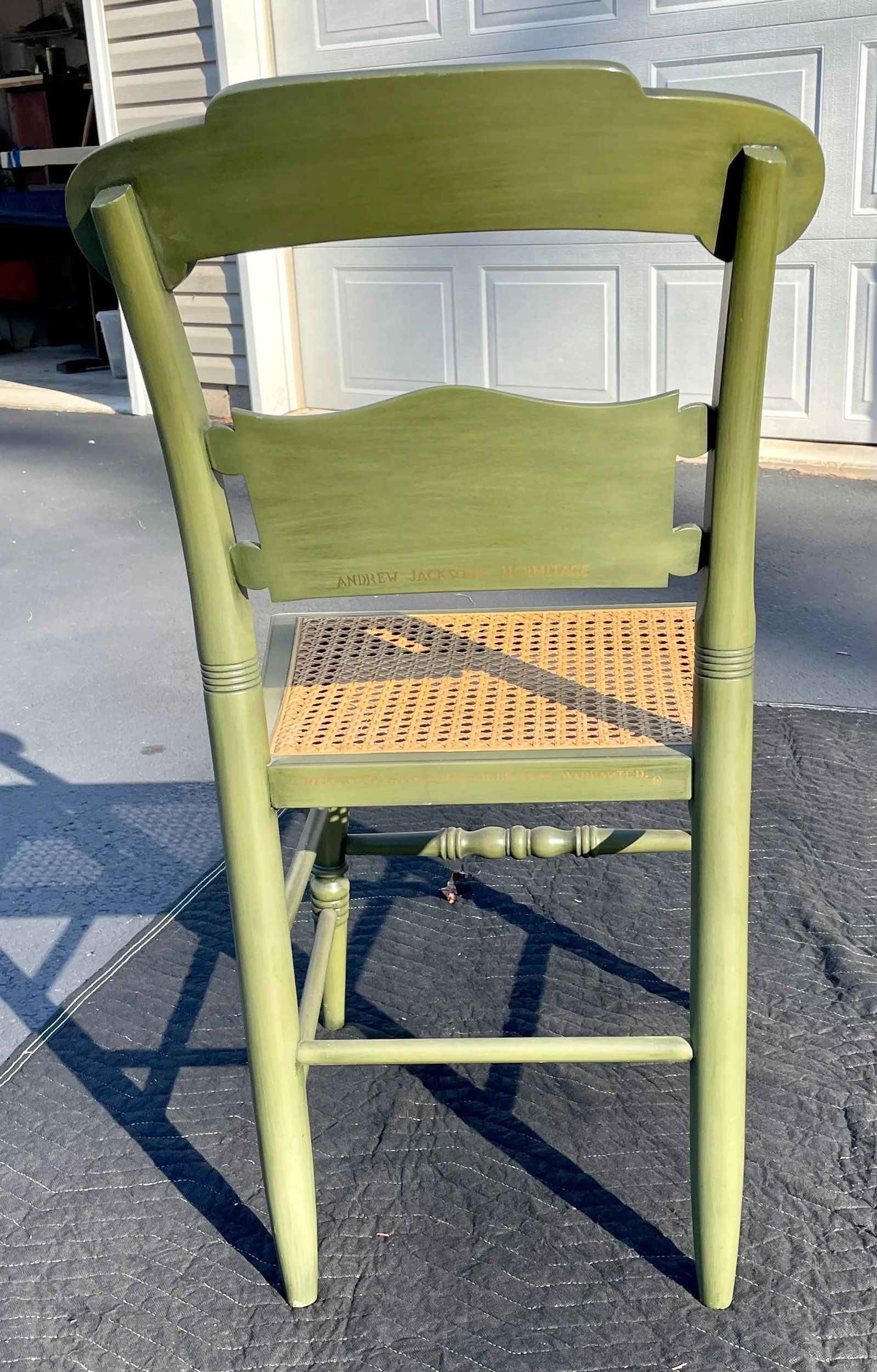 L. Hitchcock Chair Company Andrew Jackson's Hermitage Limited Edition Side Chair - 3