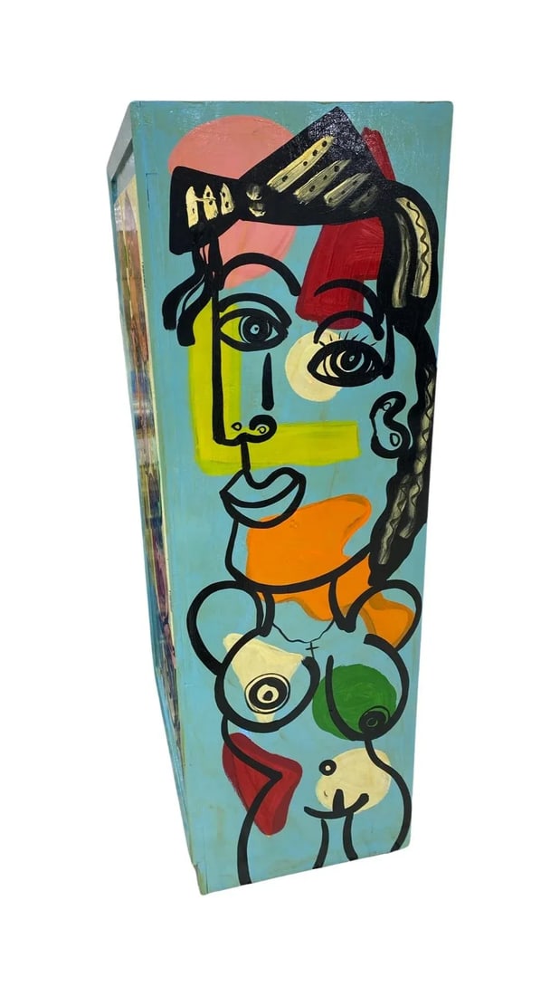 Peter Keil Museum Quality Painted Cabinet Sculpture - 3