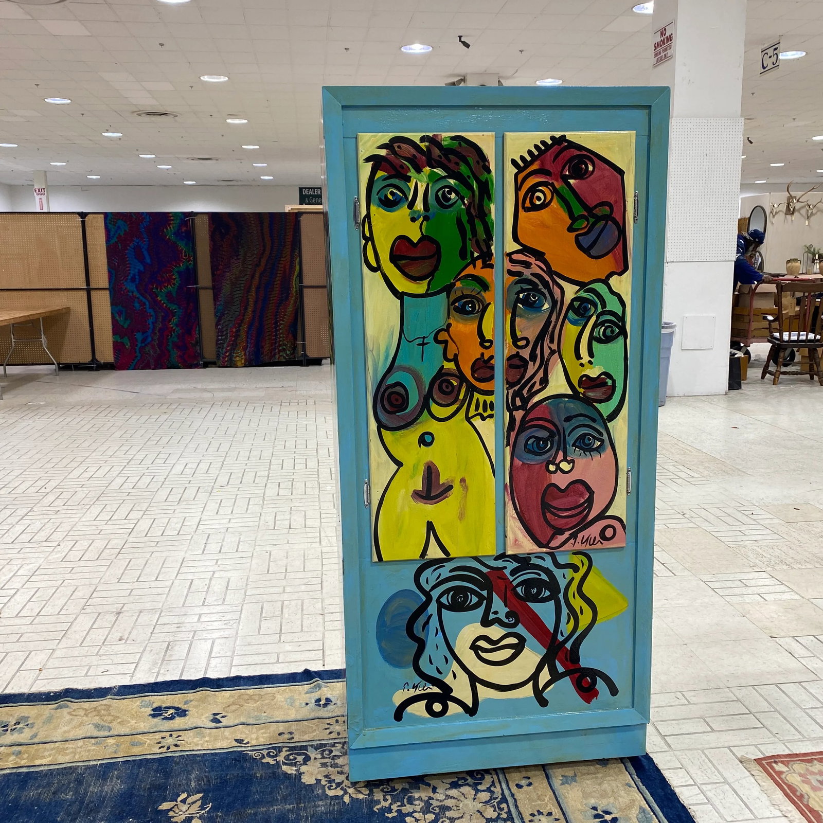 Peter Keil Museum Quality Painted Cabinet Sculpture - 4