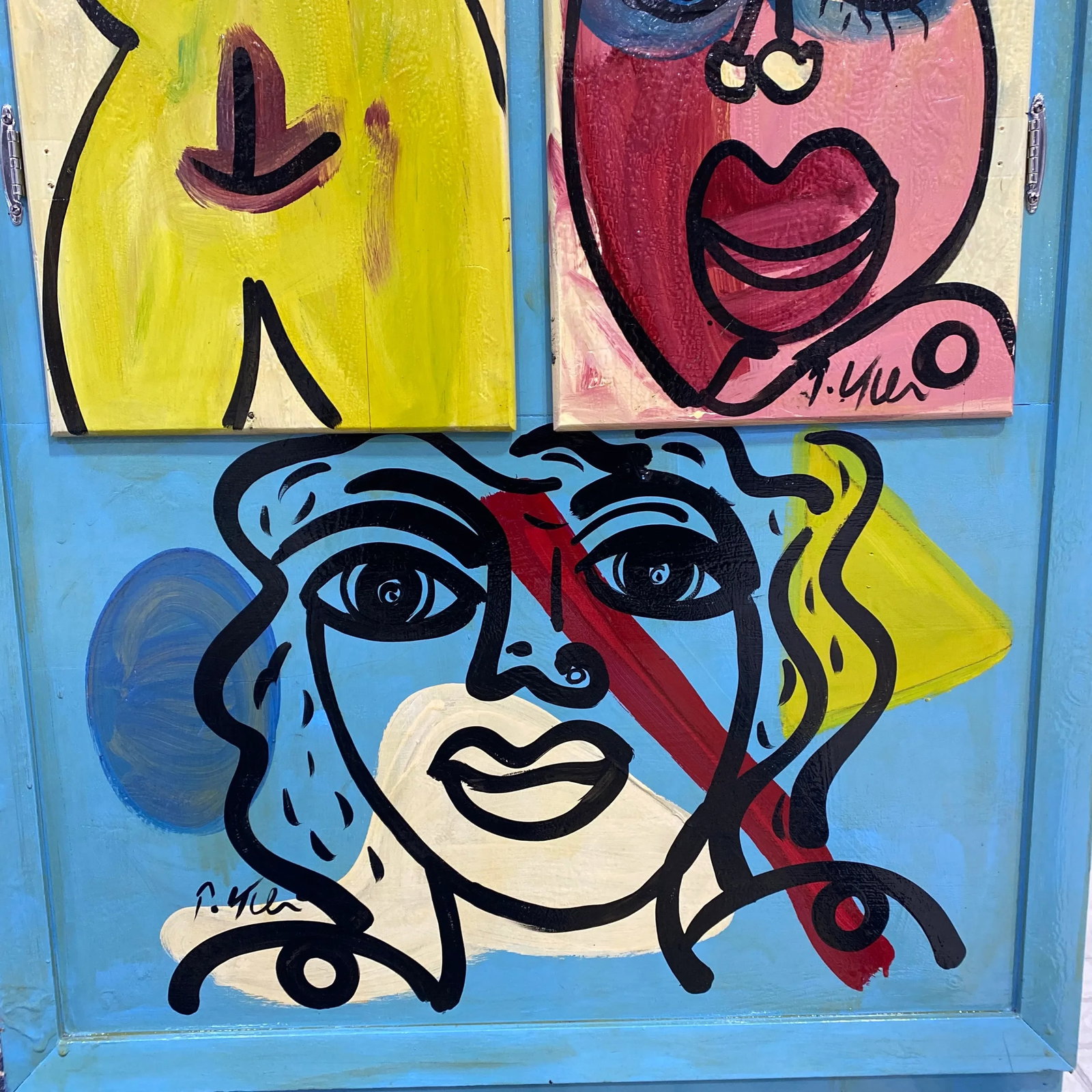 Peter Keil Museum Quality Painted Cabinet Sculpture - 7
