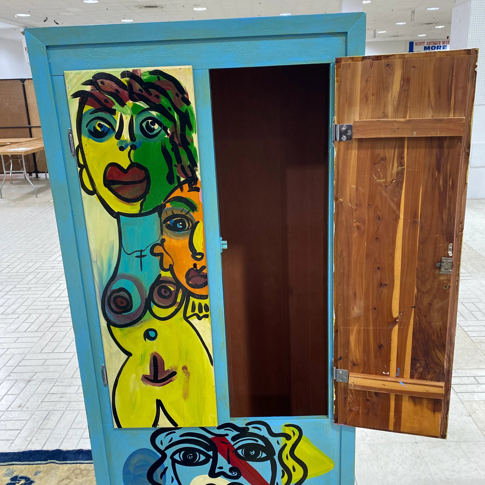 Peter Keil Museum Quality Painted Cabinet Sculpture - 8