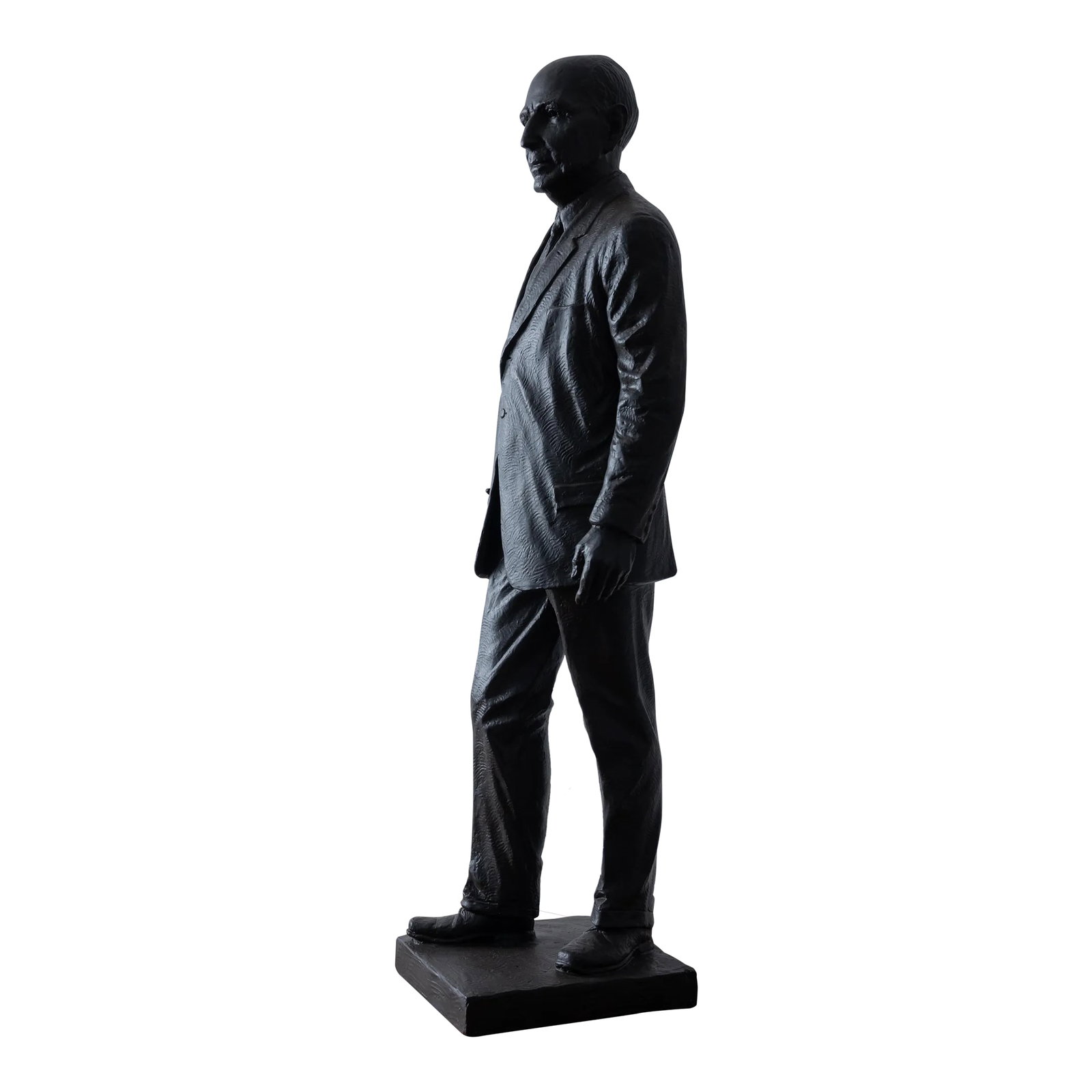 Richard Russell Jr. Plaster Maquette by Rosario R. Fiore: Rosario Russell Fiore (American, 1908-1994) A full length portrait plaster maquette of Georgia Governor and United States Senator Richard Russell Jr., circa 1975. 8 1/2 inches wide by 8 inches deep