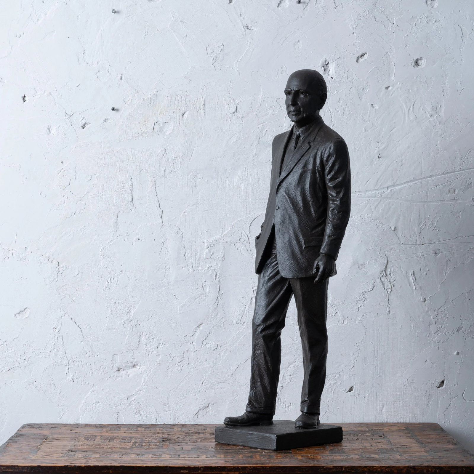 Richard Russell Jr. Plaster Maquette by Rosario R. Fiore - 5
