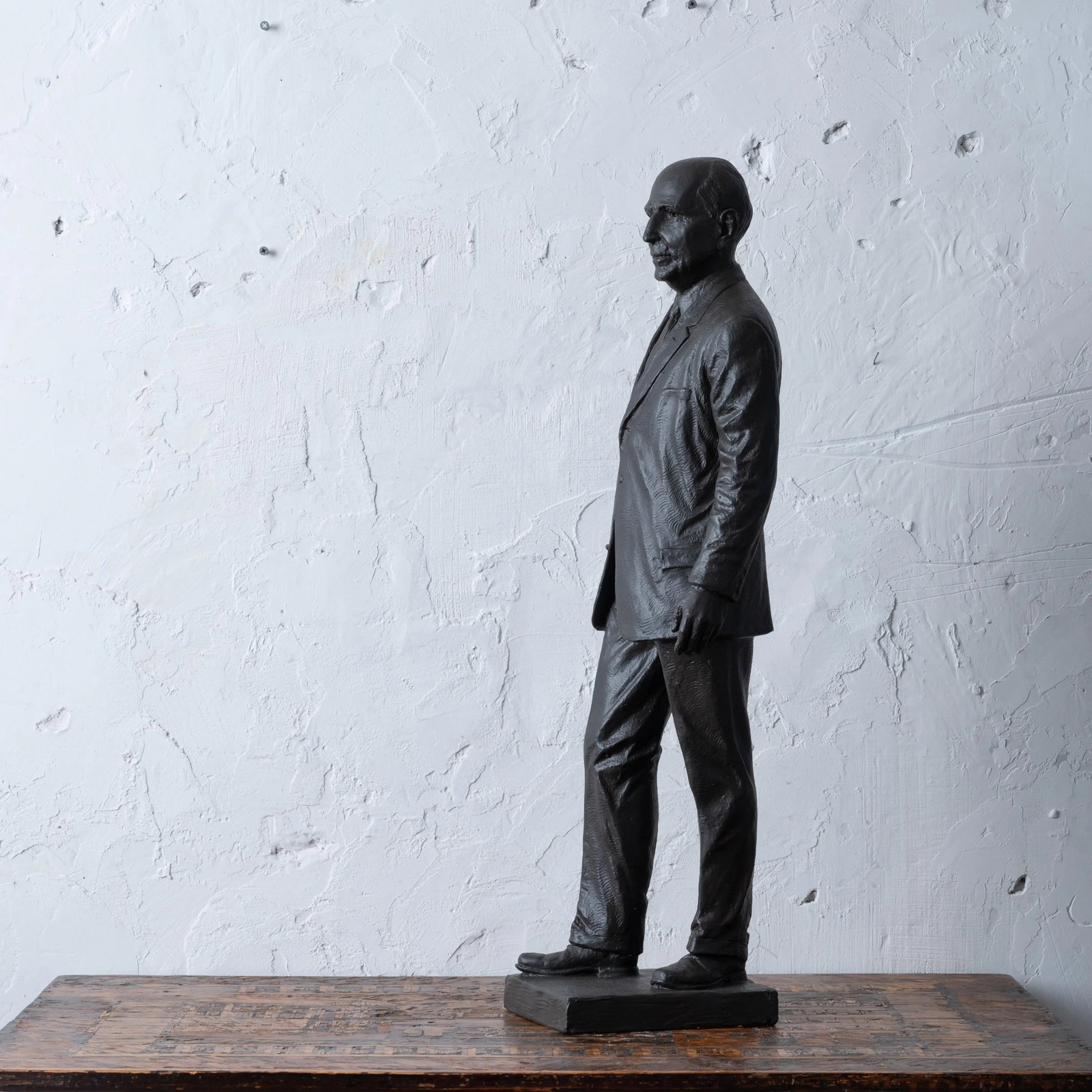 Richard Russell Jr. Plaster Maquette by Rosario R. Fiore - 6