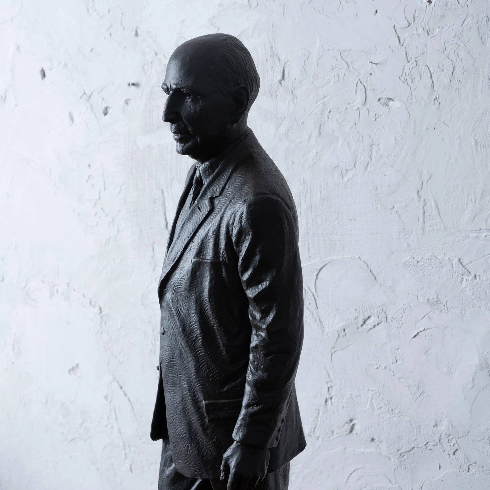 Richard Russell Jr. Plaster Maquette by Rosario R. Fiore - 7