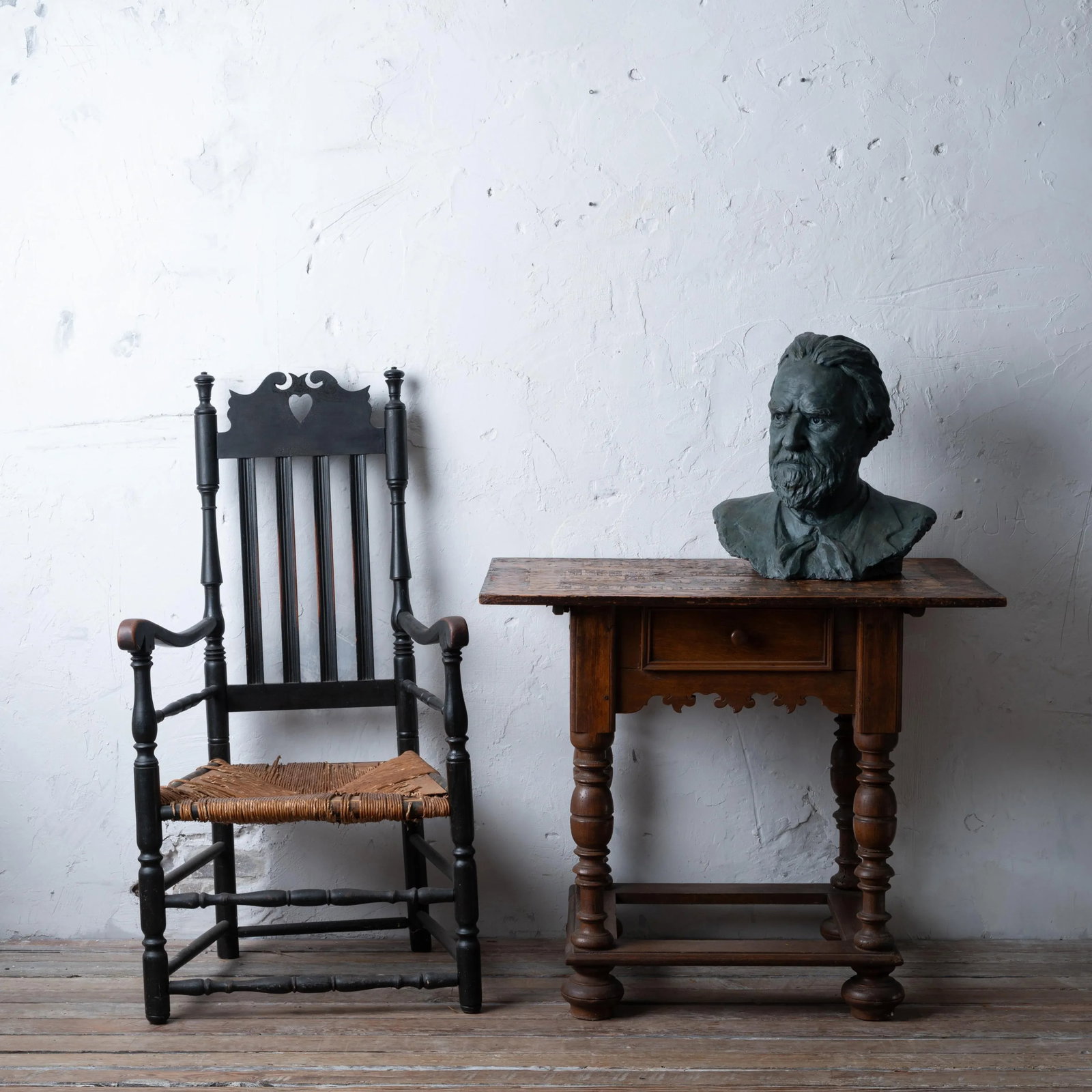 Florence Fiore - Edwin Markham Plaster Bust, C.1930s - 2