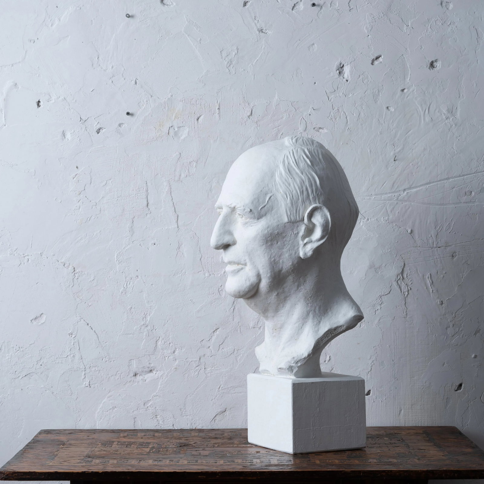 Richard Russell Jr. Bust by Rosario Russell Fiore, 1975 - 4