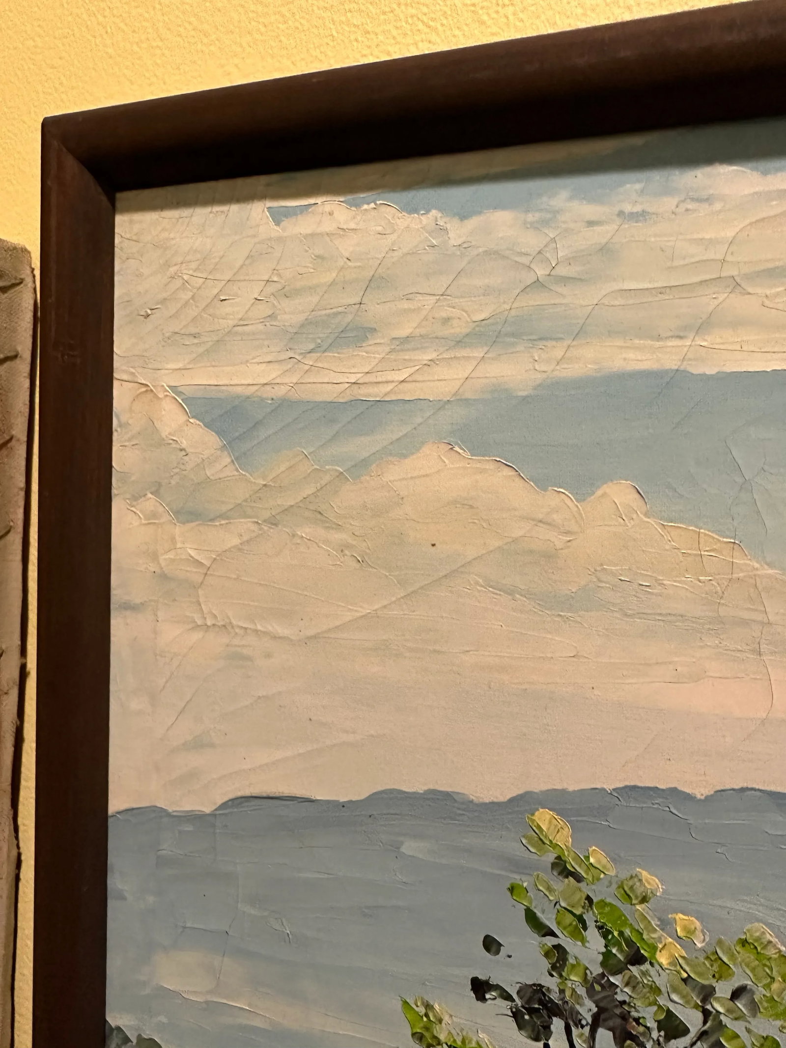 African Painting Kenya Village Scene With Mt. Kilimanjaro in Background Oil Painting on Canvas - 10