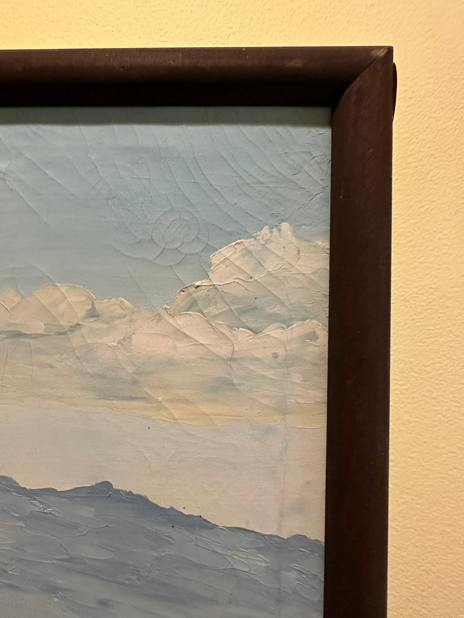 African Painting Kenya Village Scene With Mt. Kilimanjaro in Background Oil Painting on Canvas - 2