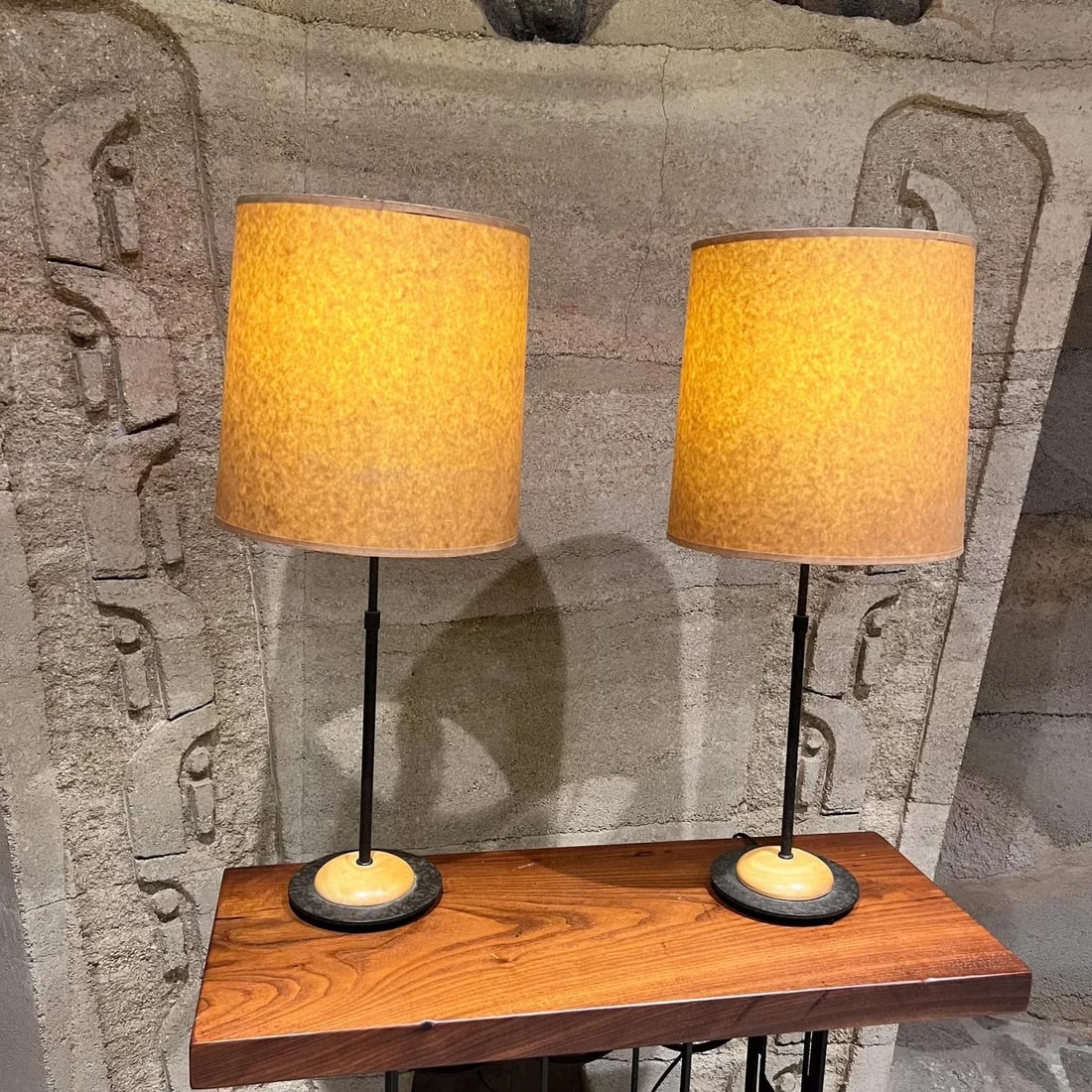 1950s Modern Sputnik Atomic Table Lamp Pair - 11