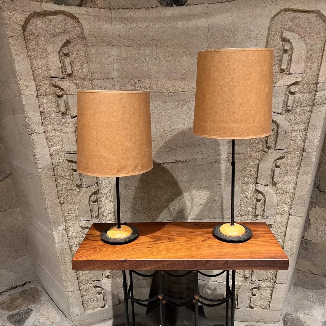 1950s Modern Sputnik Atomic Table Lamp Pair - 6