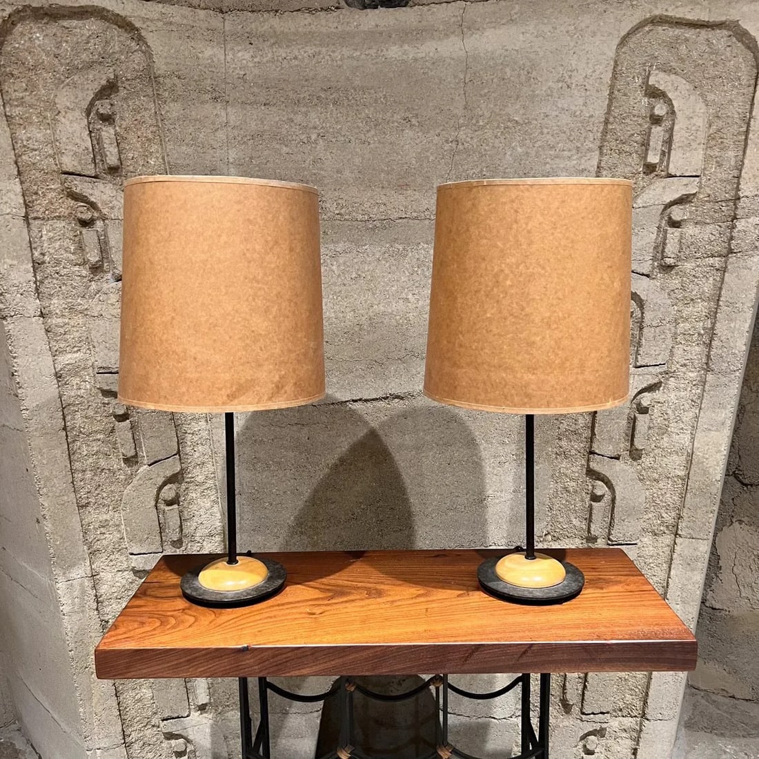 1950s Modern Sputnik Atomic Table Lamp Pair - 7