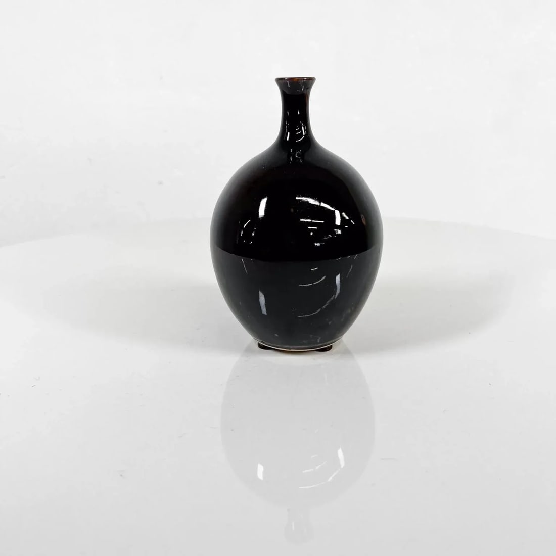 Studio Art Pottery Modern Bud Vase Earle Freeman - 2