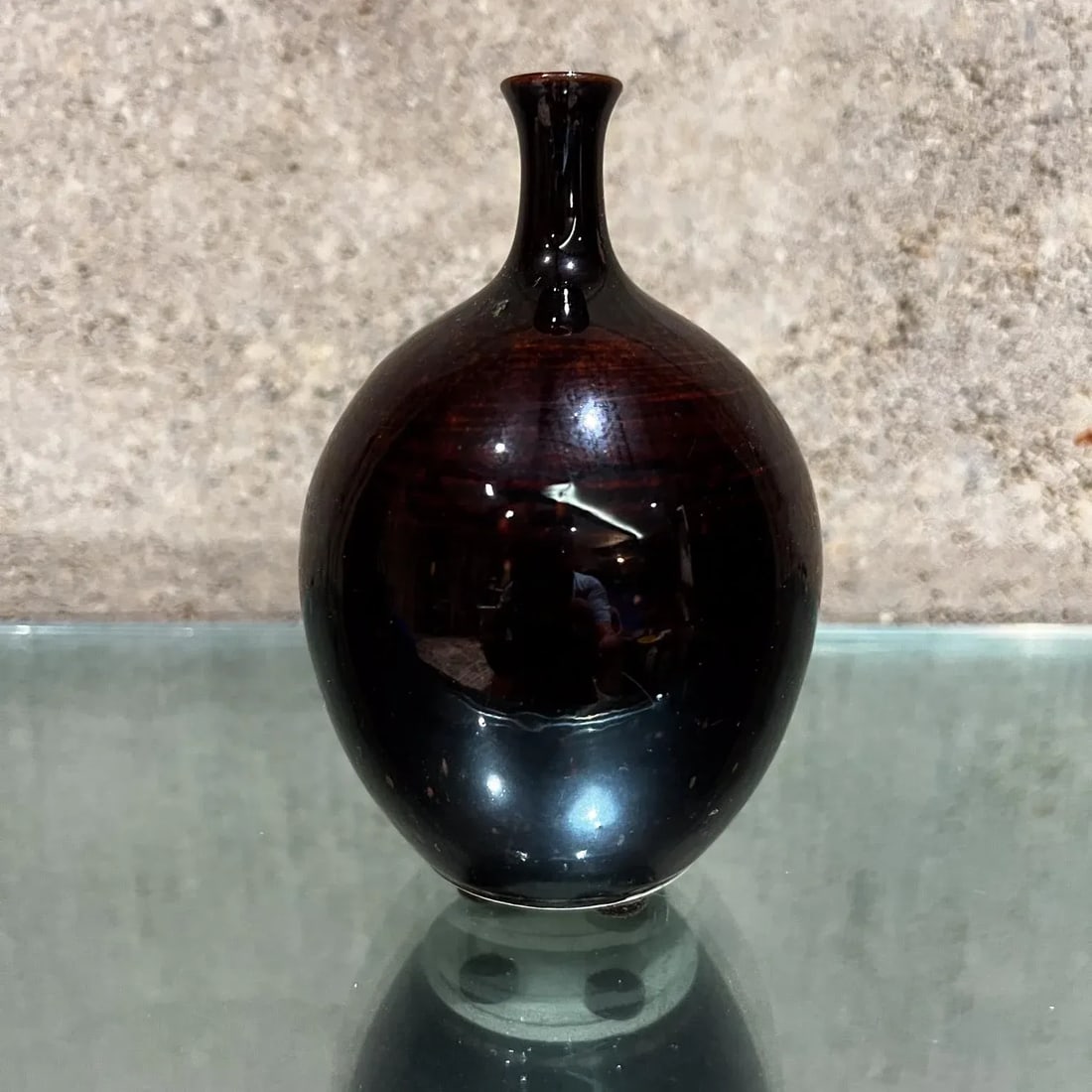 Studio Art Pottery Modern Bud Vase Earle Freeman - 5
