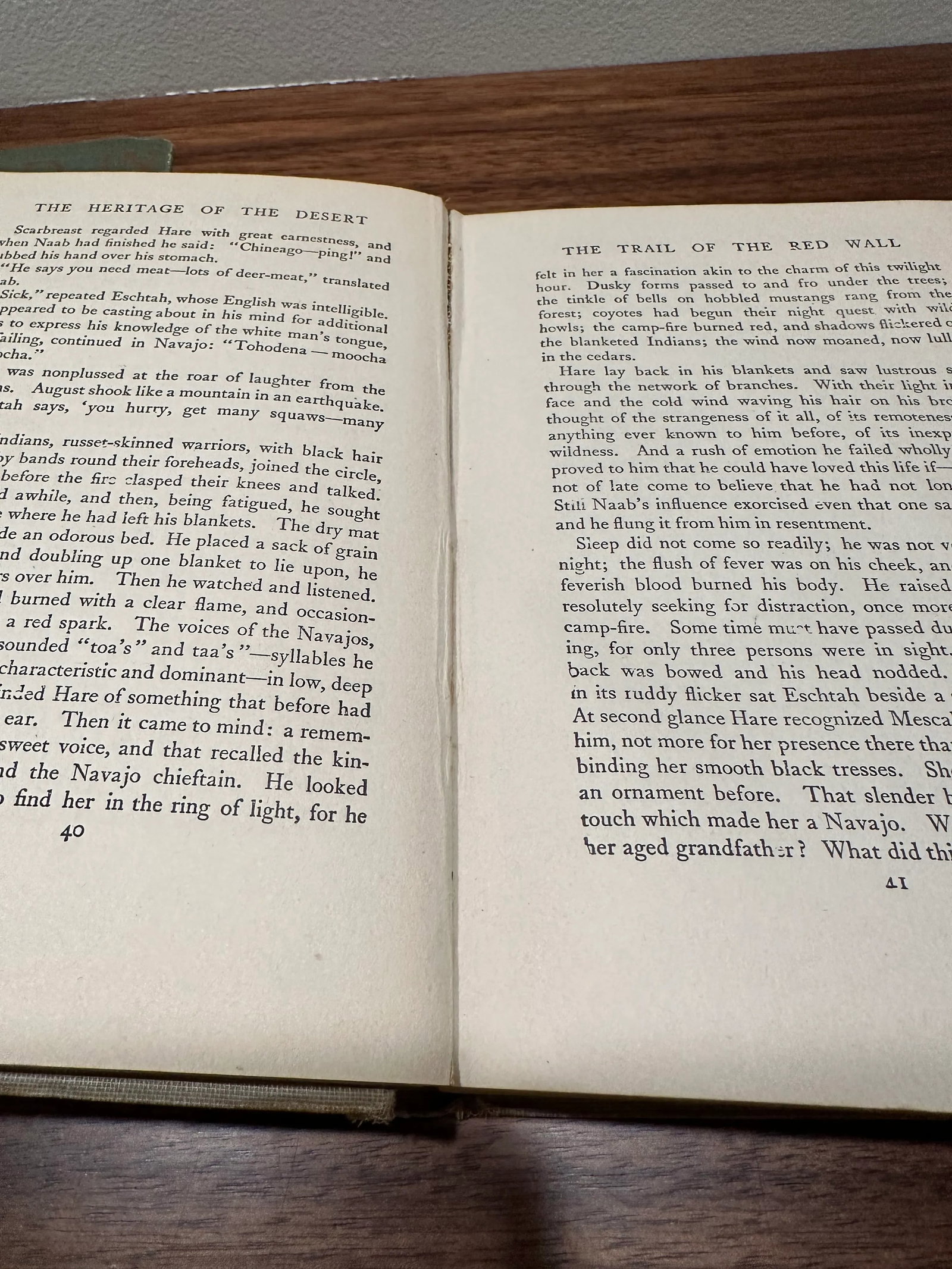1920 Antique Zane Grey Hardcover Books -a Pair - 9