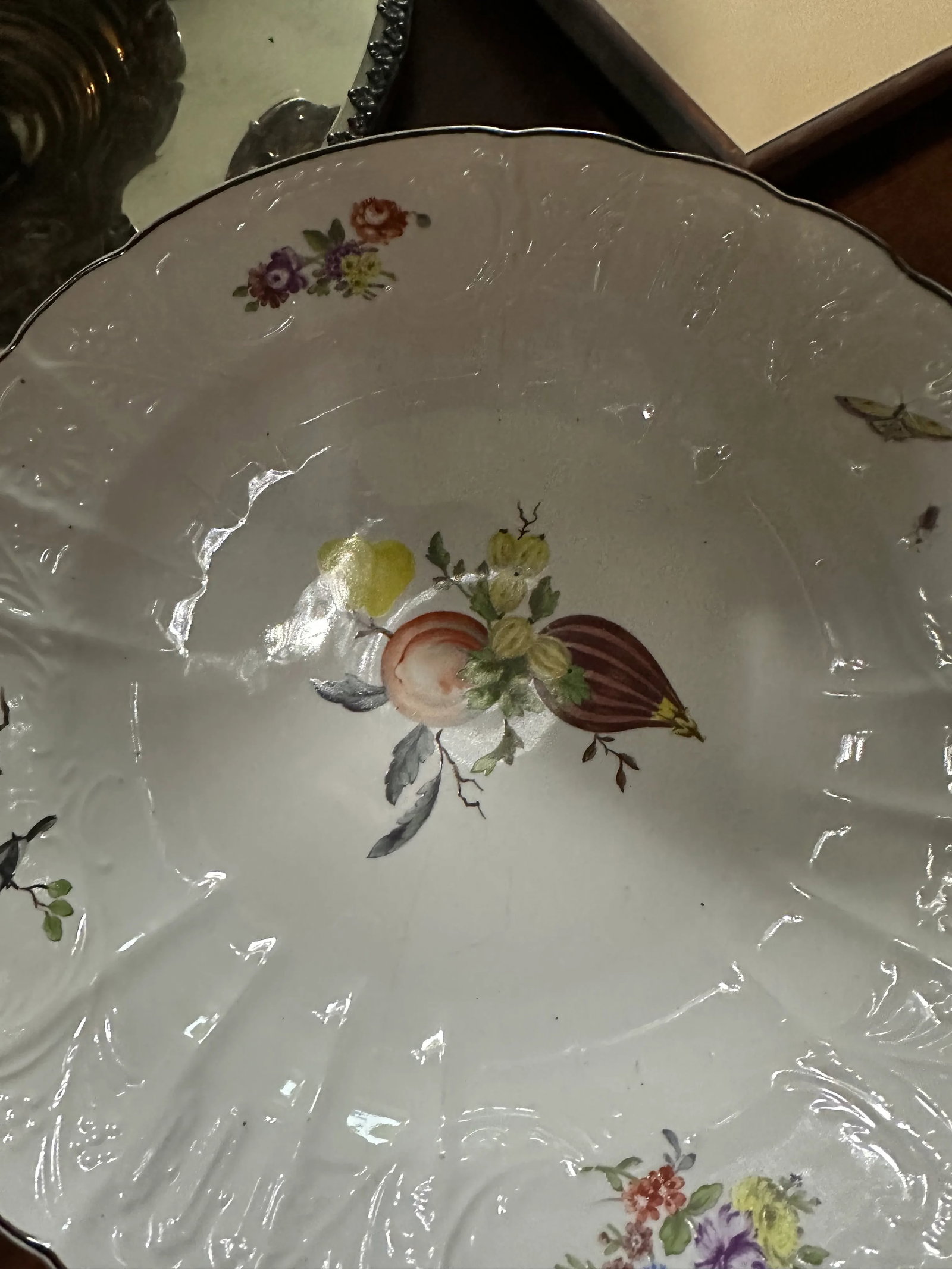 Late 19th Century Samson Paris French Deep Plates With Birds and Insects- Set of 8 - 10