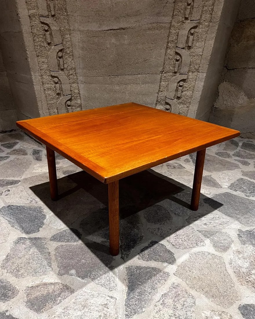 1960s Danish Modern Coffee Table Hans Wegner Denmark - 2