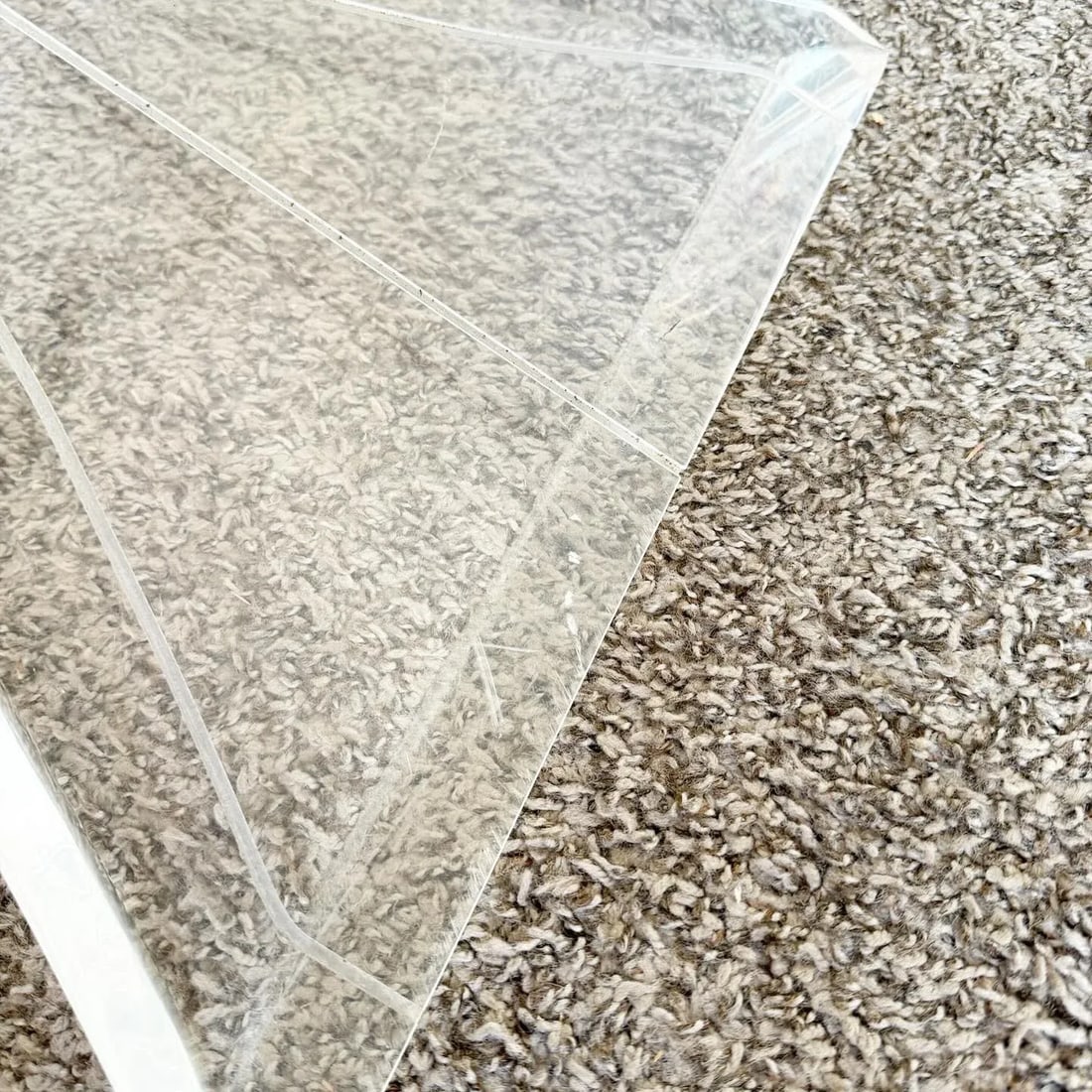 Postmodern Octagonal Beveled Glass Top Lucite Coffee Table - 9