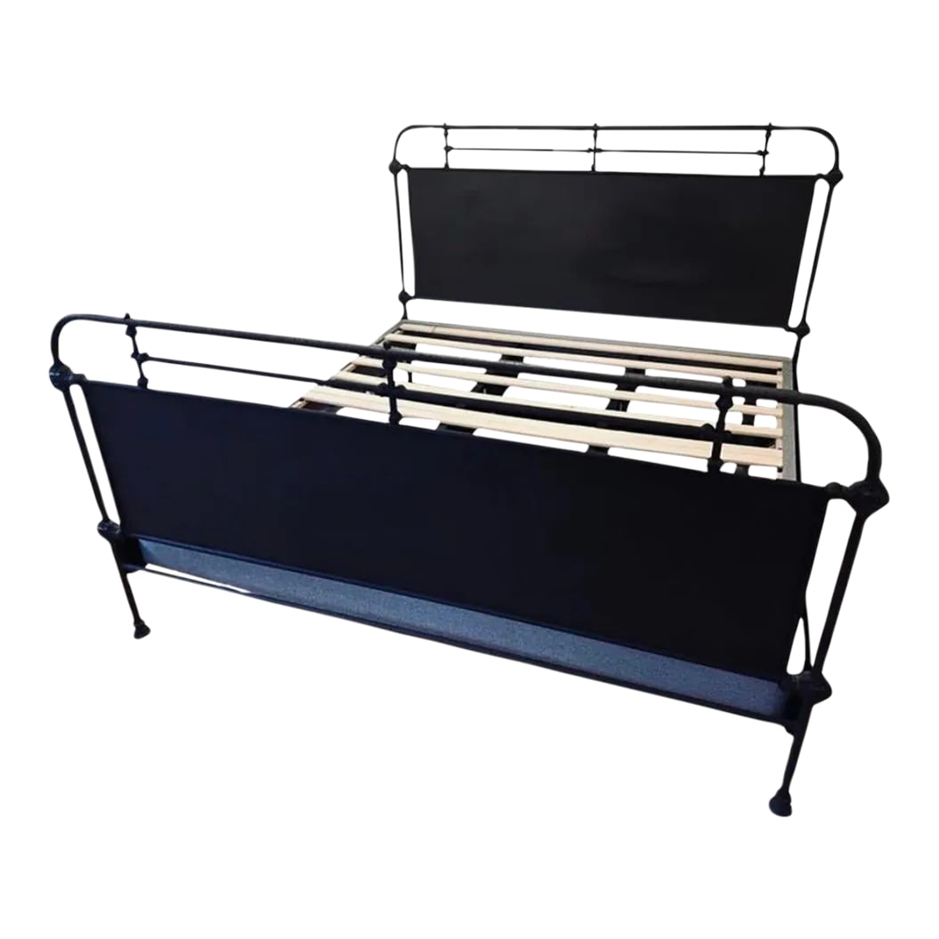 Restoration Hardware Iron Bed Size King (2 Available) (1 of 4)