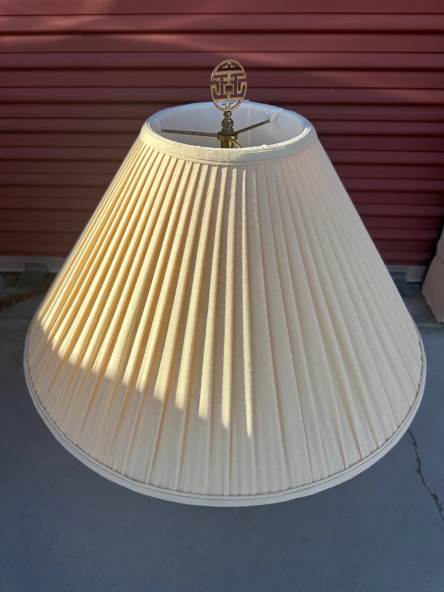 Vintage Asian Chinoiserie Table Lamp - 6