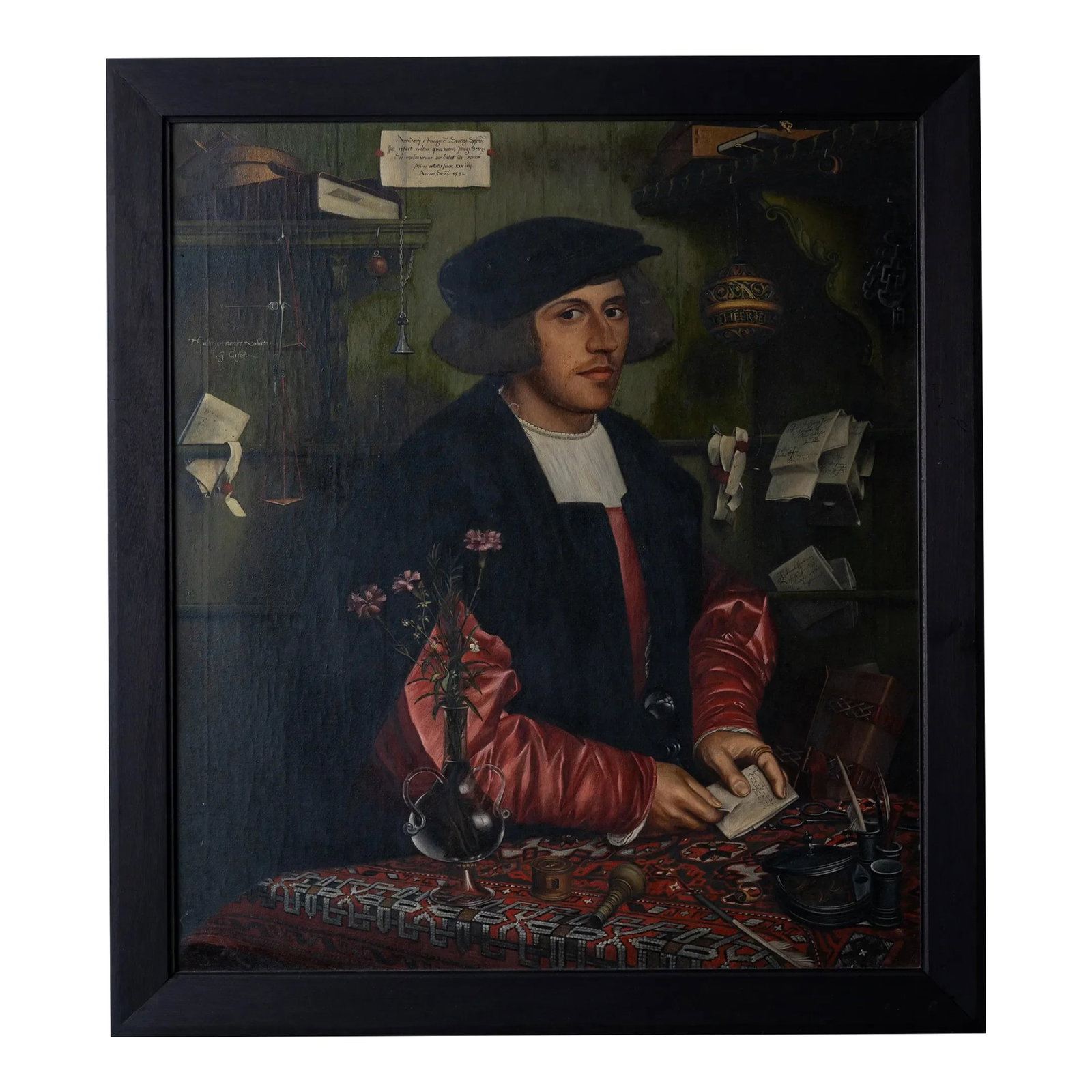 Max Finne - the Merchant Portrait After Hans Holbein (1 of 12)