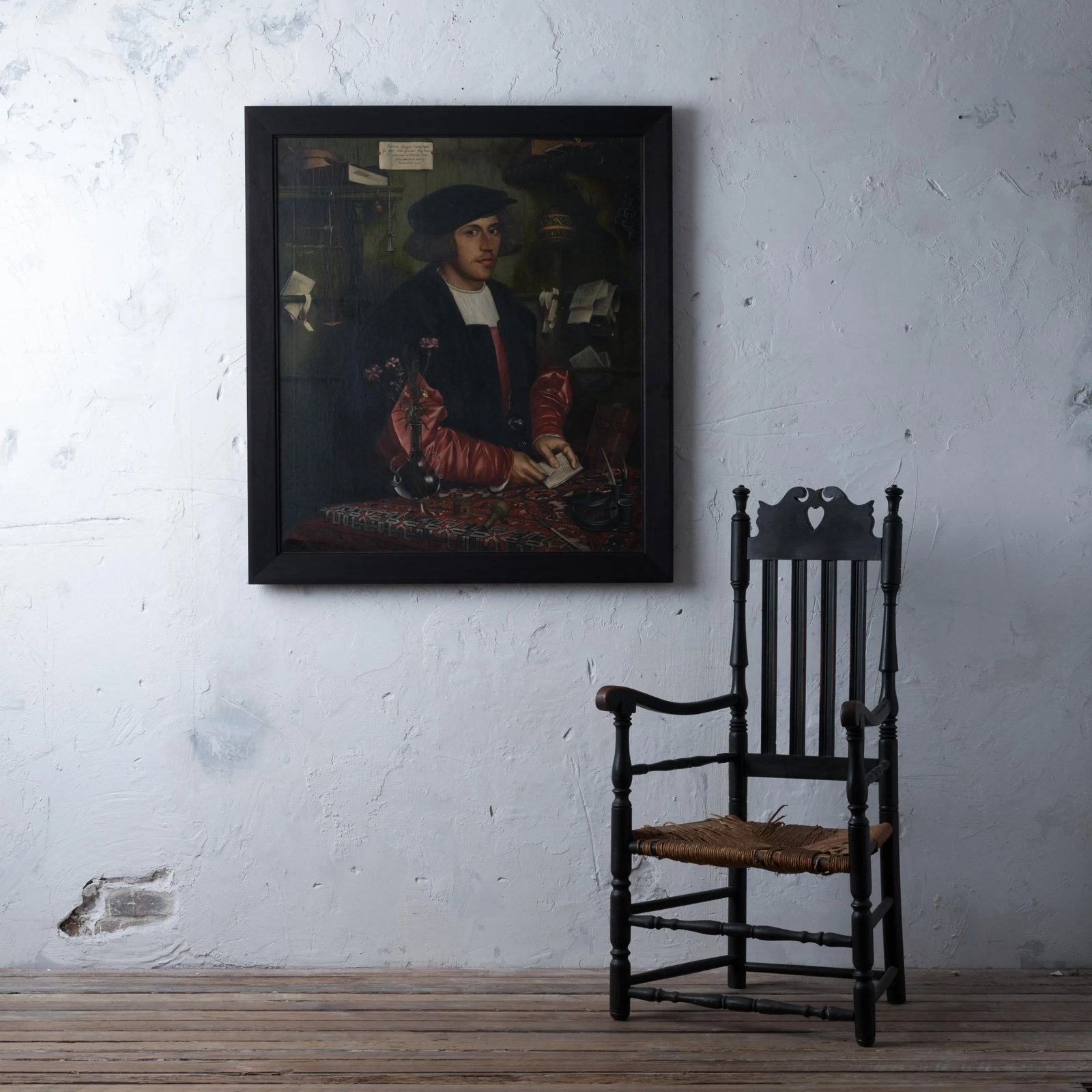 Max Finne - the Merchant Portrait After Hans Holbein - 2