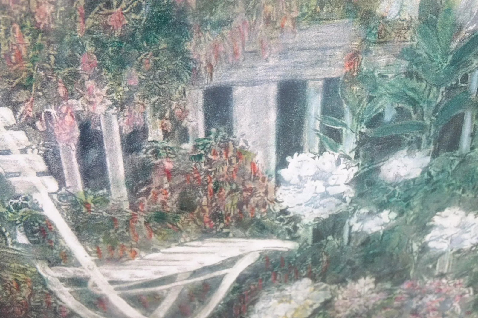 Watercolor Painting 1995 Signed on the Bottom, Framed - 2