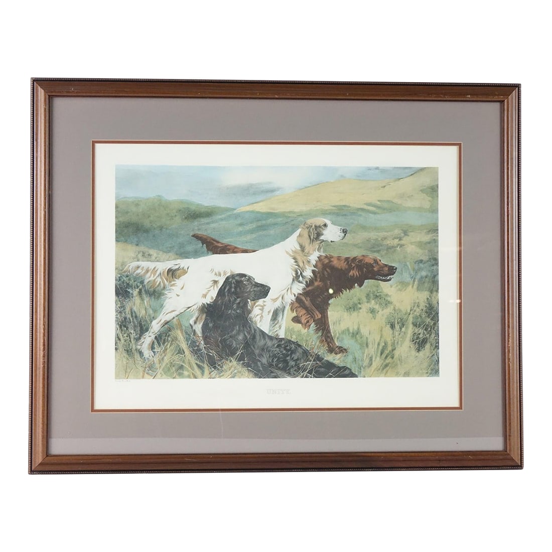 "Unity" - Late 20th Century Large Lithograph Signed, Framed (1 of 9)