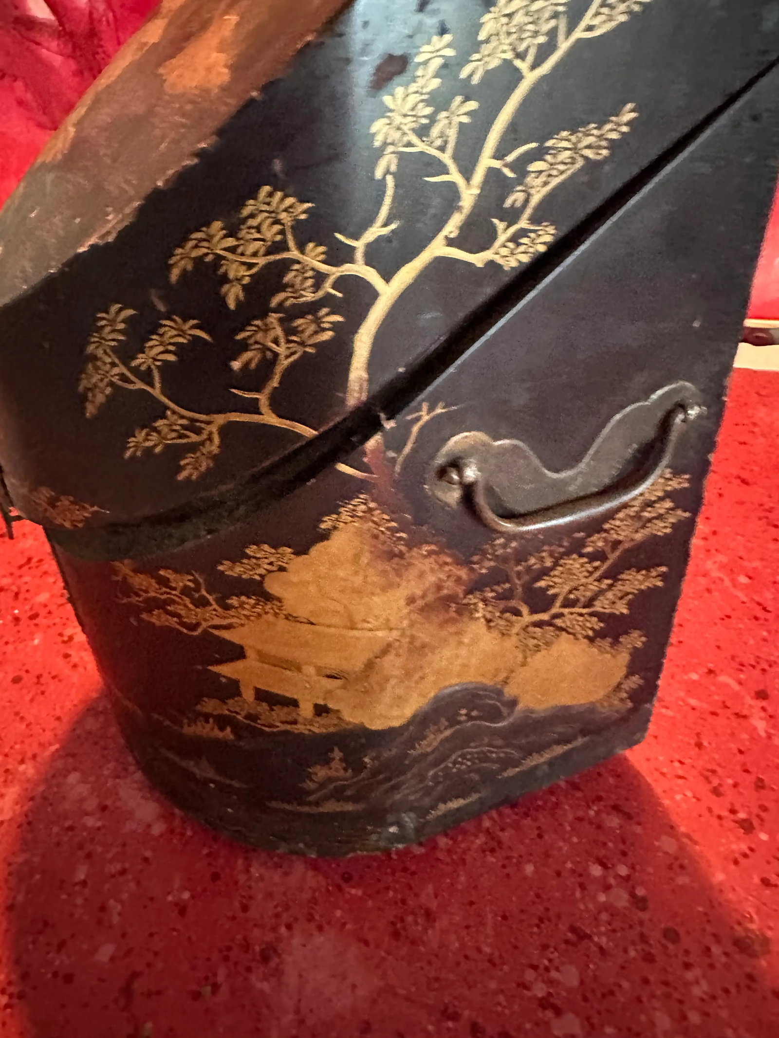 19th Century Japanese Export Lacquer English Knife Box - 2