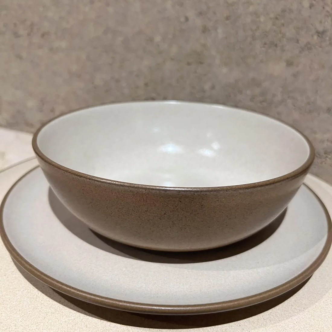 Vintage 1960s Edith Heath Sausalito 4-Piece Stoneware Dinnerware Set Mid-Century - 2