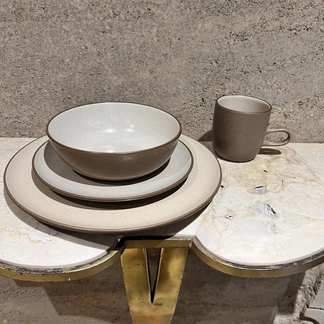 Vintage 1960s Edith Heath Sausalito 4-Piece Stoneware Dinnerware Set Mid-Century - 6