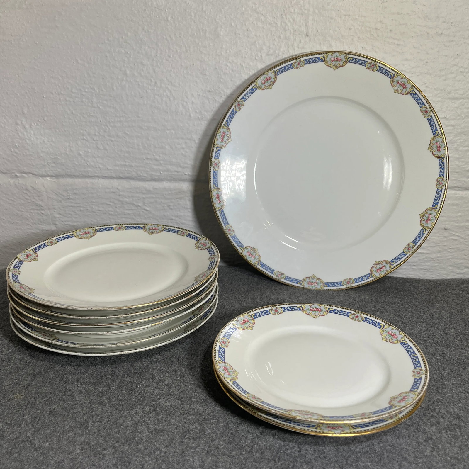 Antique Superior Limoges France Group of 20 Porcelain Serving Pieces - 9