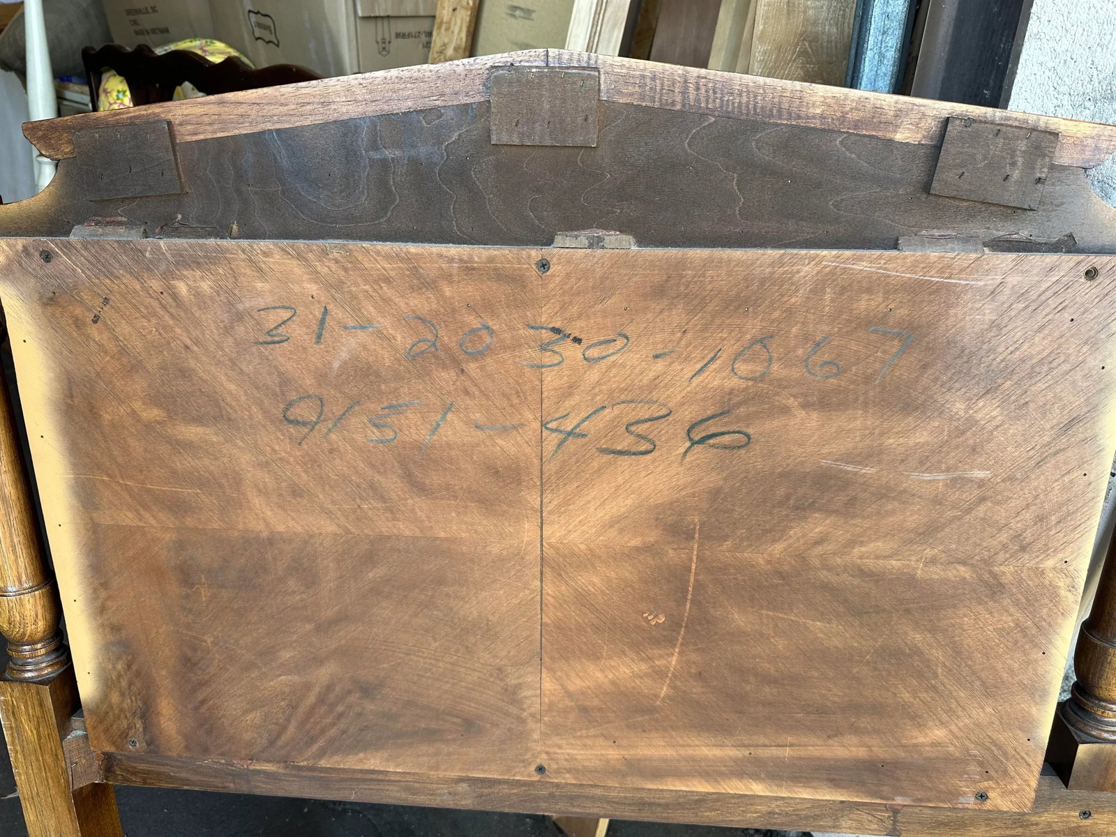 Thomasville Neoclassical King Size Headboard Made in North Carolina 1975 - 4