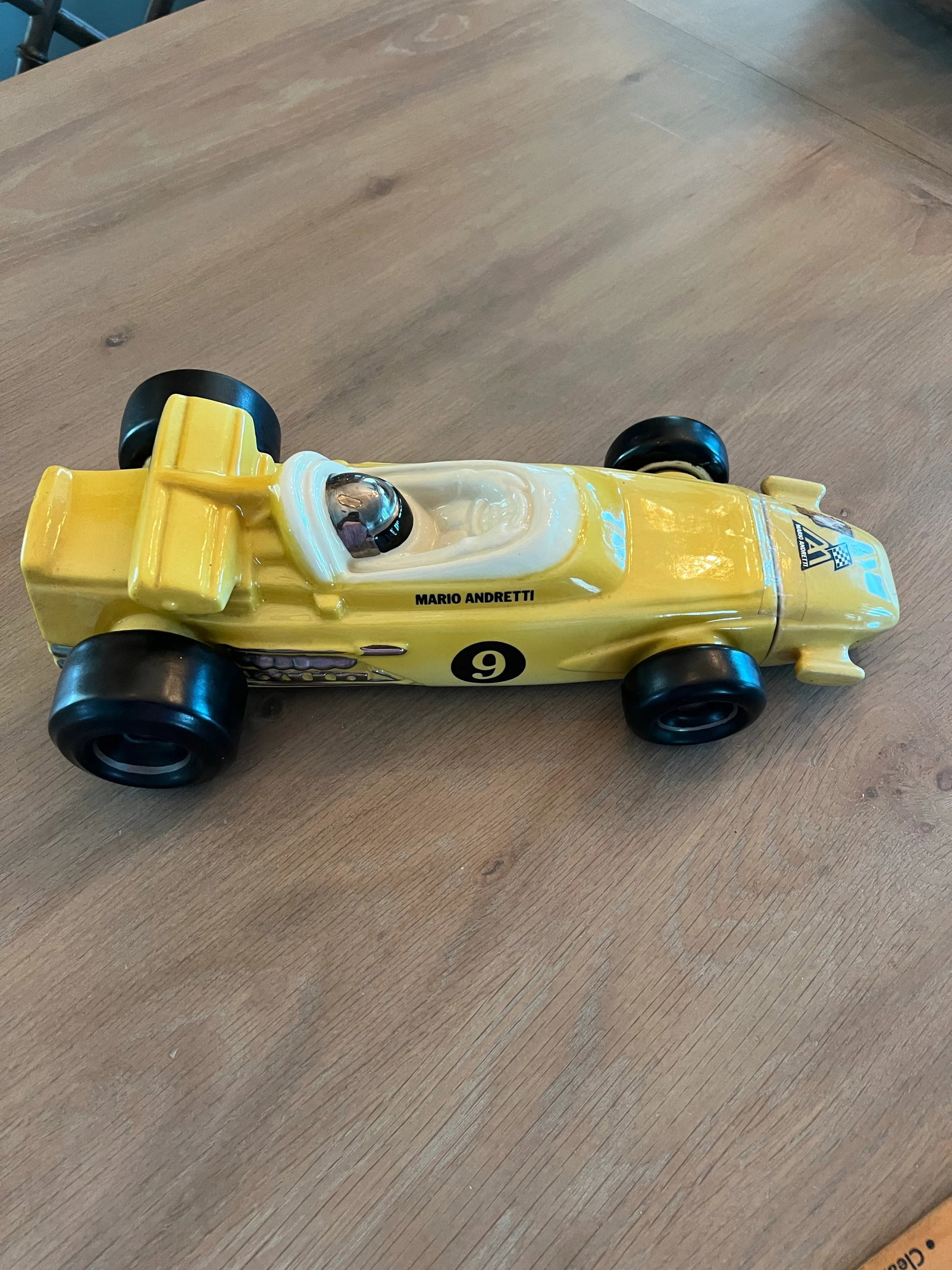 1970 Mario Andretti Indy Car Shaped Liquor Decanter - 10