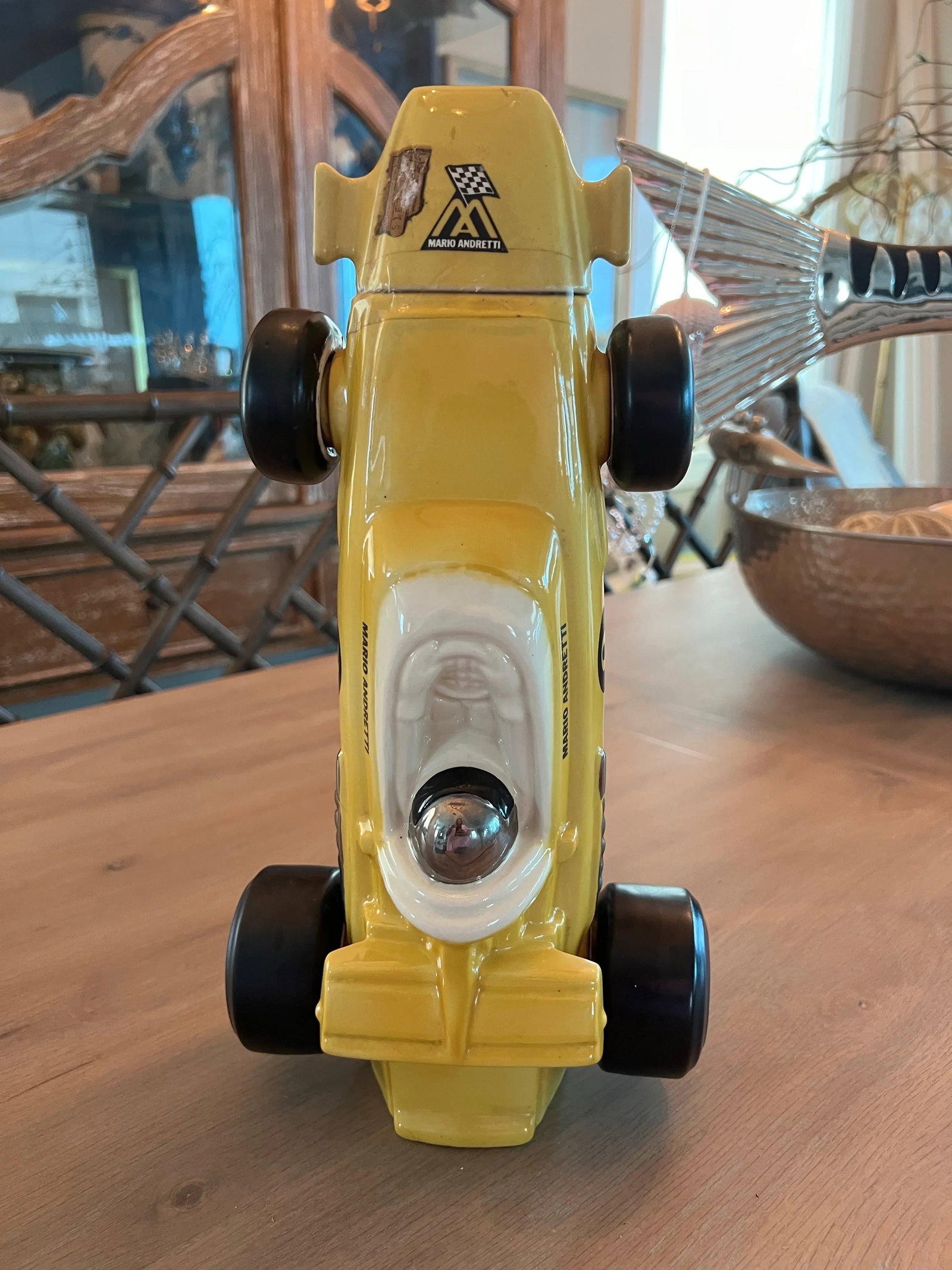 1970 Mario Andretti Indy Car Shaped Liquor Decanter - 6