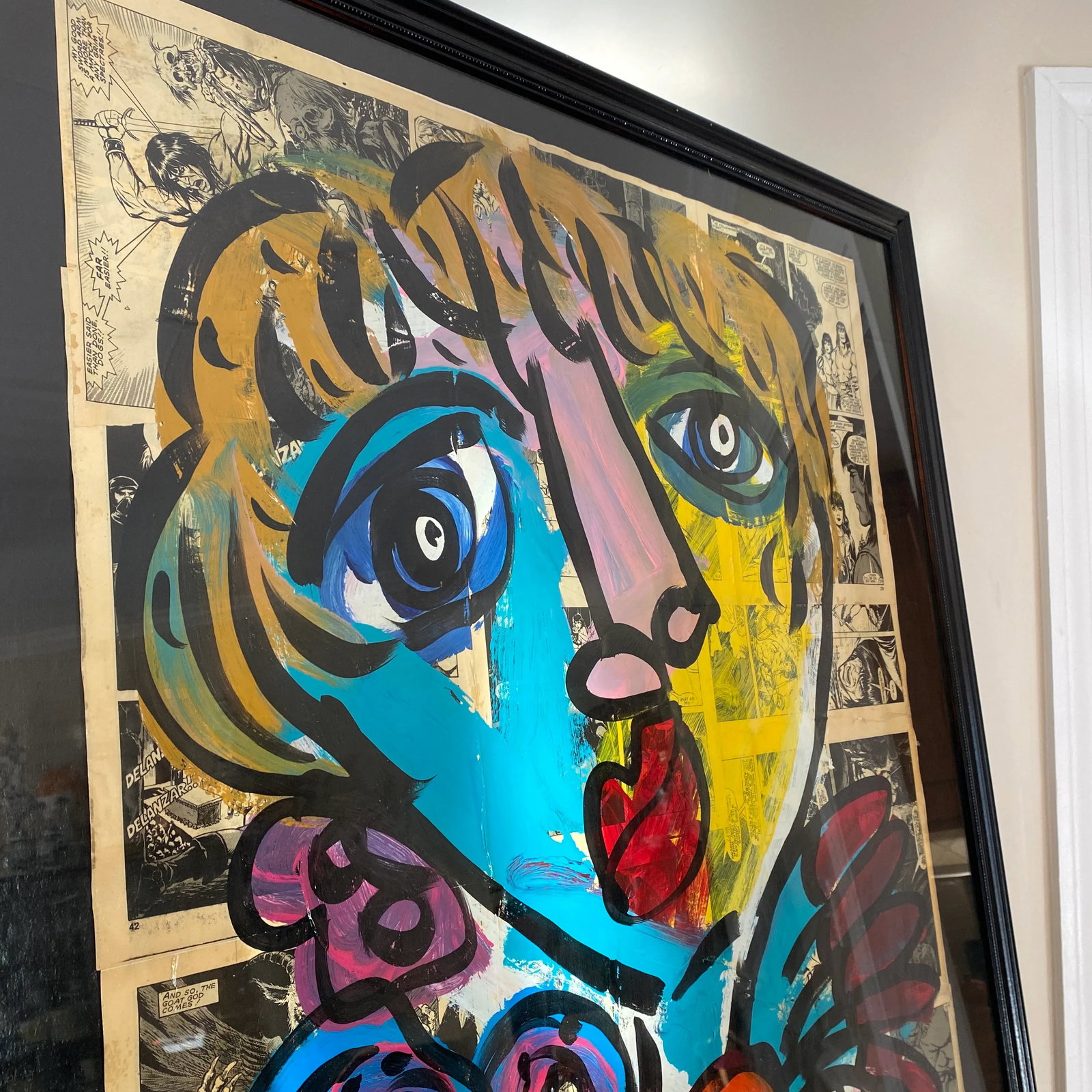 Vintage Abstract Portraiture; Original Artwork by Peter Robert Keil - 10