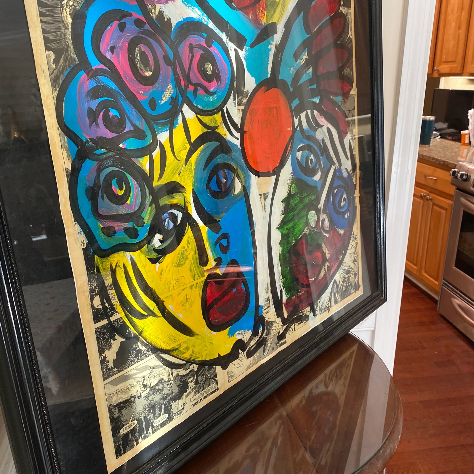 Vintage Abstract Portraiture; Original Artwork by Peter Robert Keil - 11