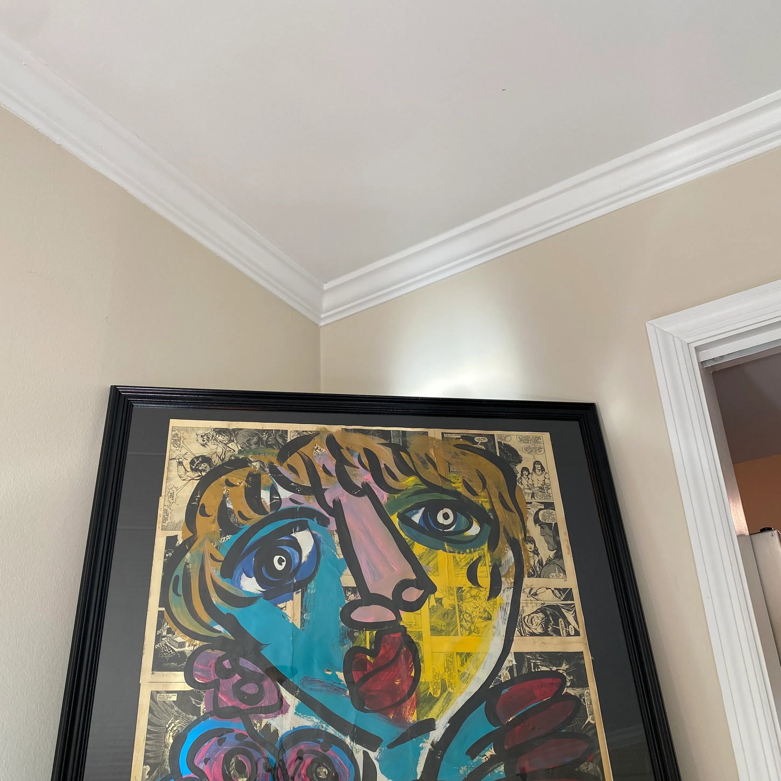 Vintage Abstract Portraiture; Original Artwork by Peter Robert Keil - 5