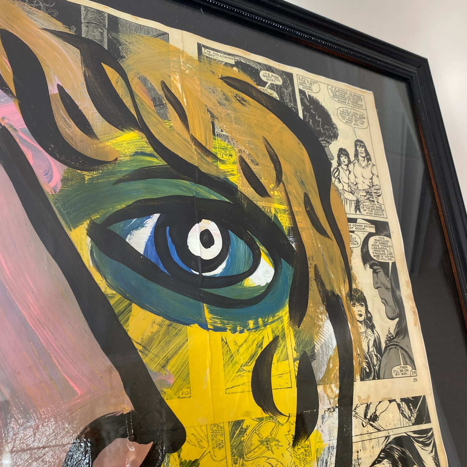 Vintage Abstract Portraiture; Original Artwork by Peter Robert Keil - 9